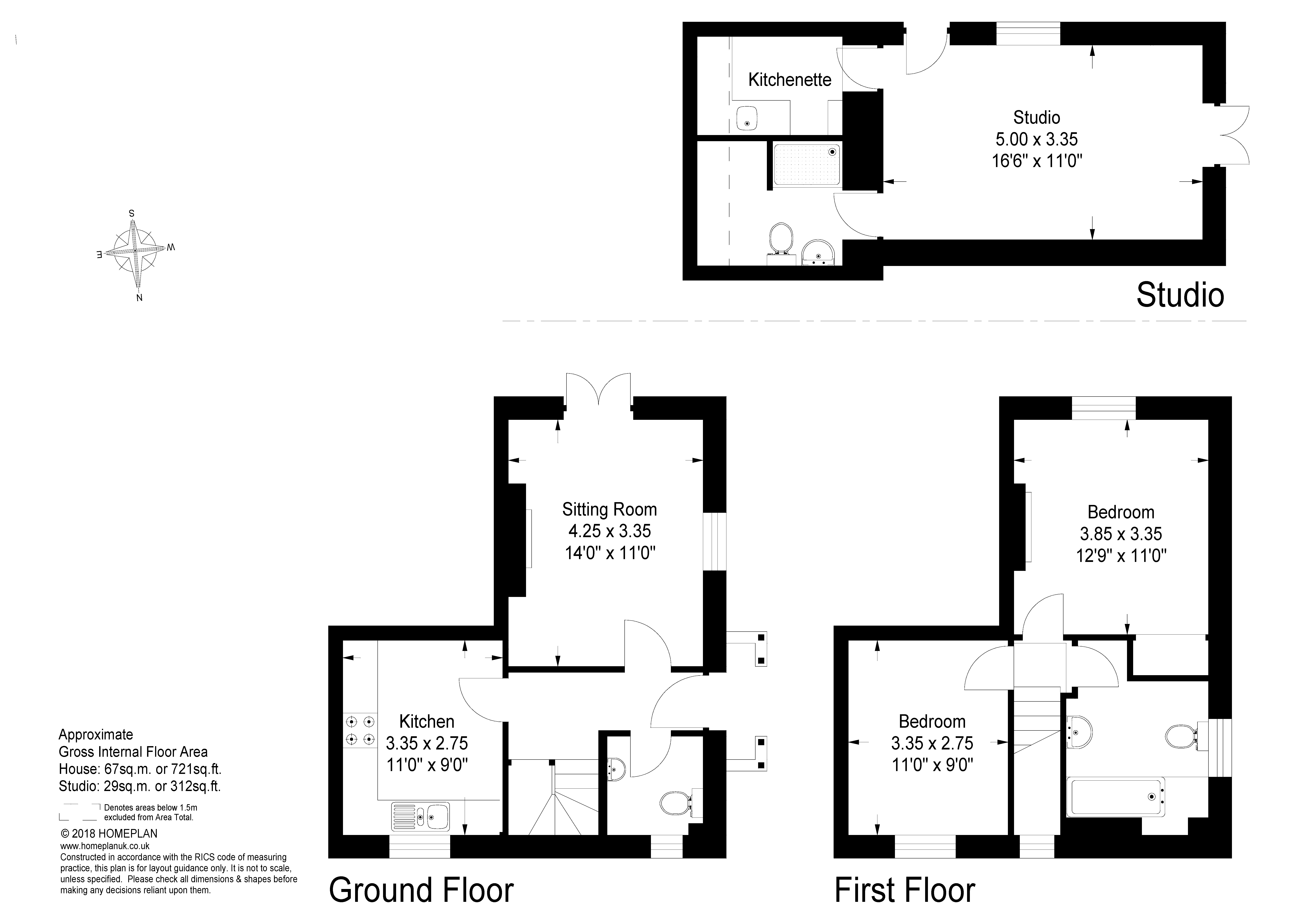 2 Bedrooms Semi-detached house for sale in Verdley Place, Fernhurst, Haslemere GU27