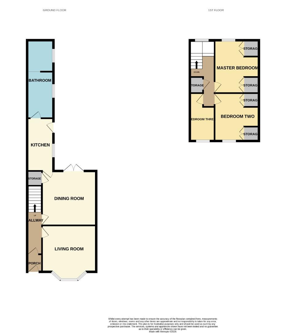 164, Byerley Road, County Durham floorplan