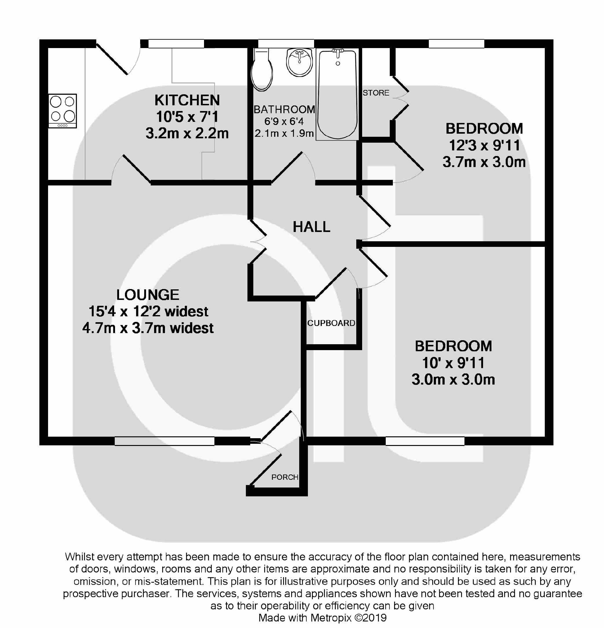 2 Bedrooms Flat for sale in Laurel Square, Banknock, Stirlingshire FK4