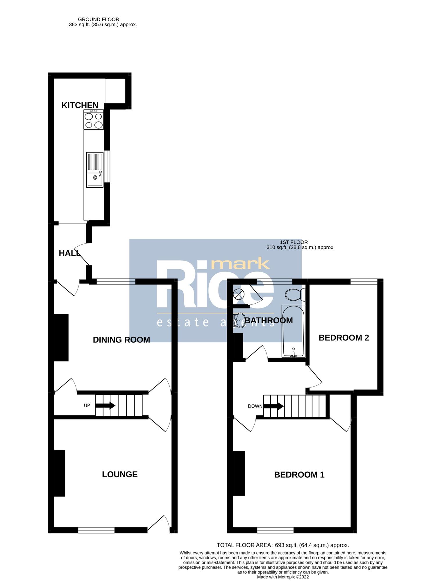 12, Thomas Street, Sleaford floorplan