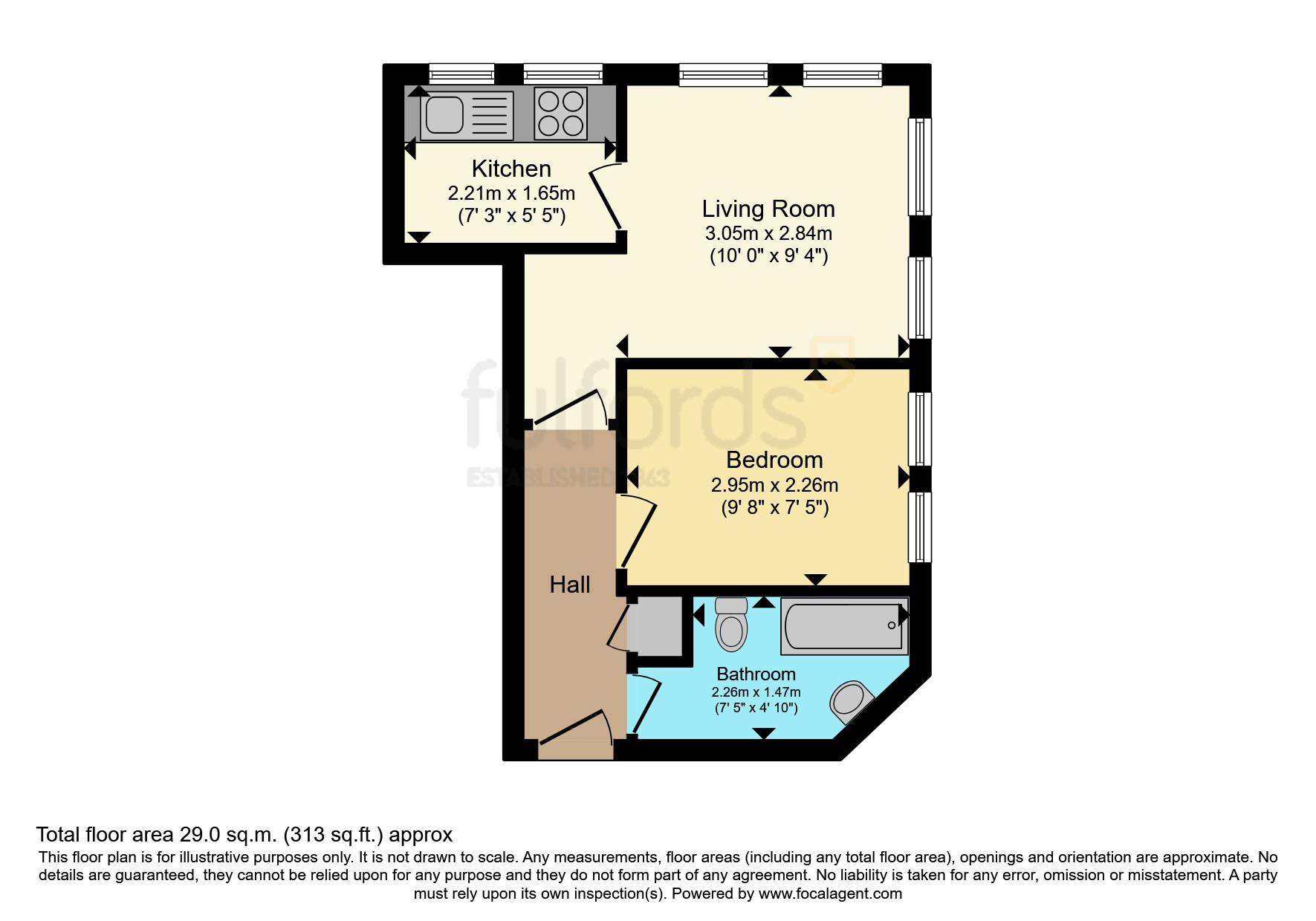 4 The Old Weighbridge,, Union Street, Devon floorplan
