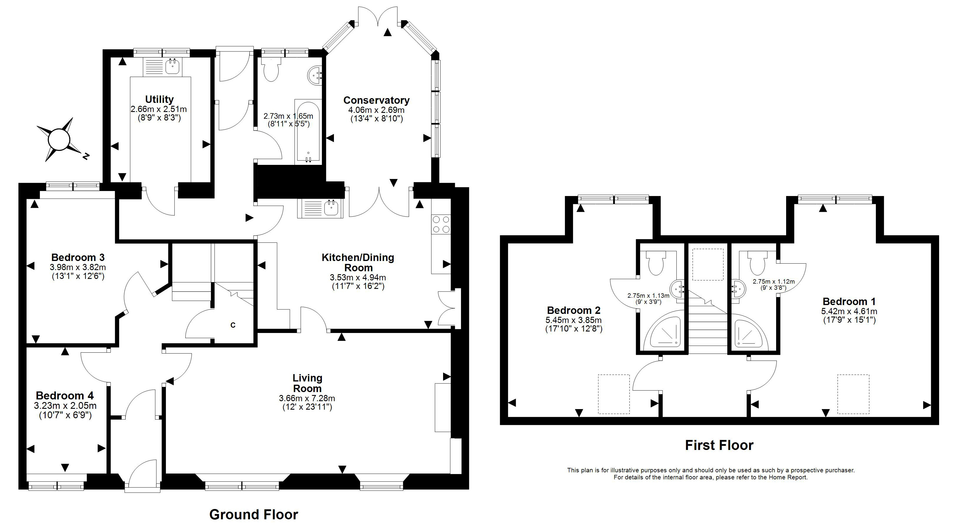 128, Church Street, TRANENT floorplan