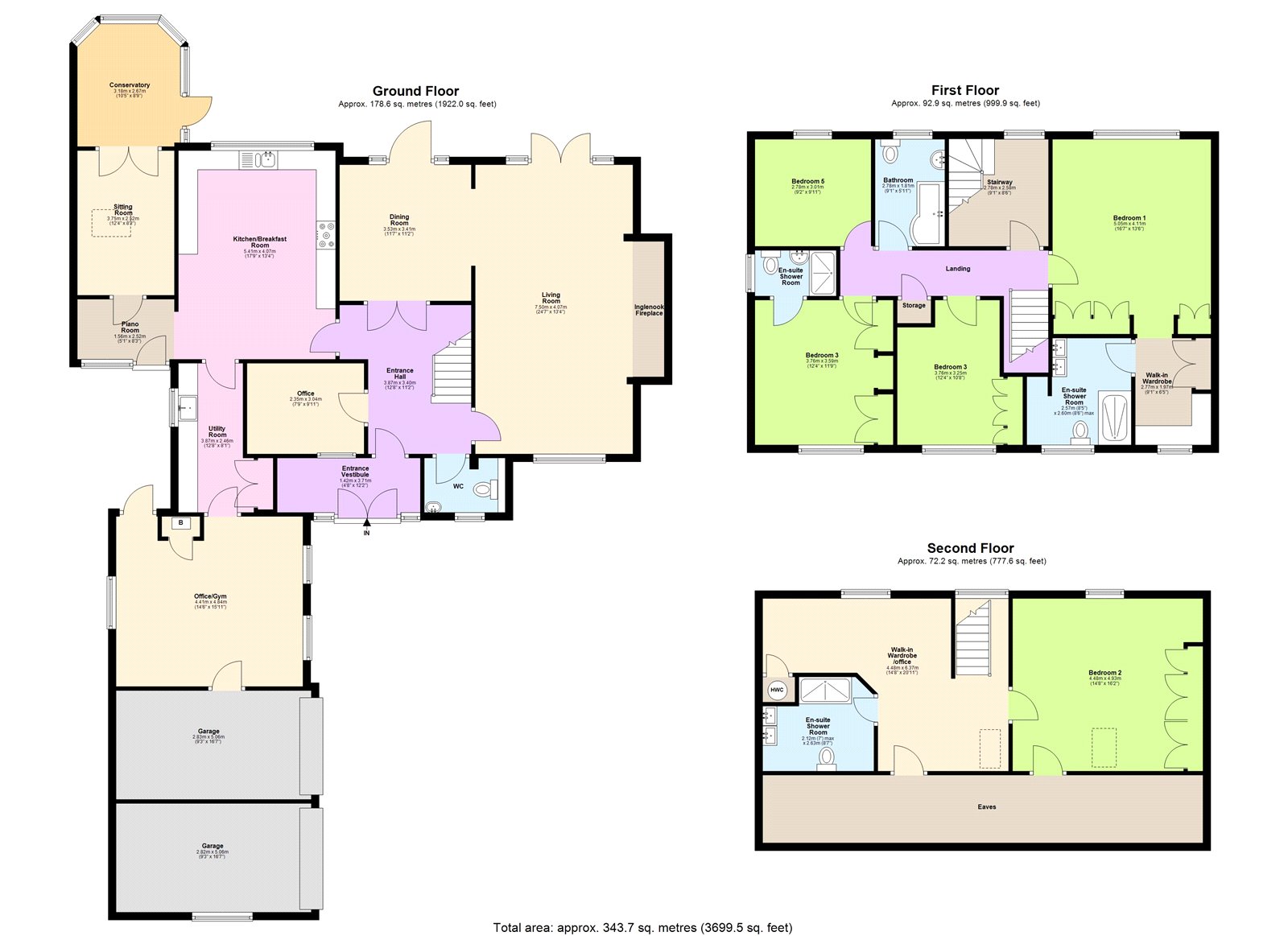 The Beech, Berkhamsted floorplan