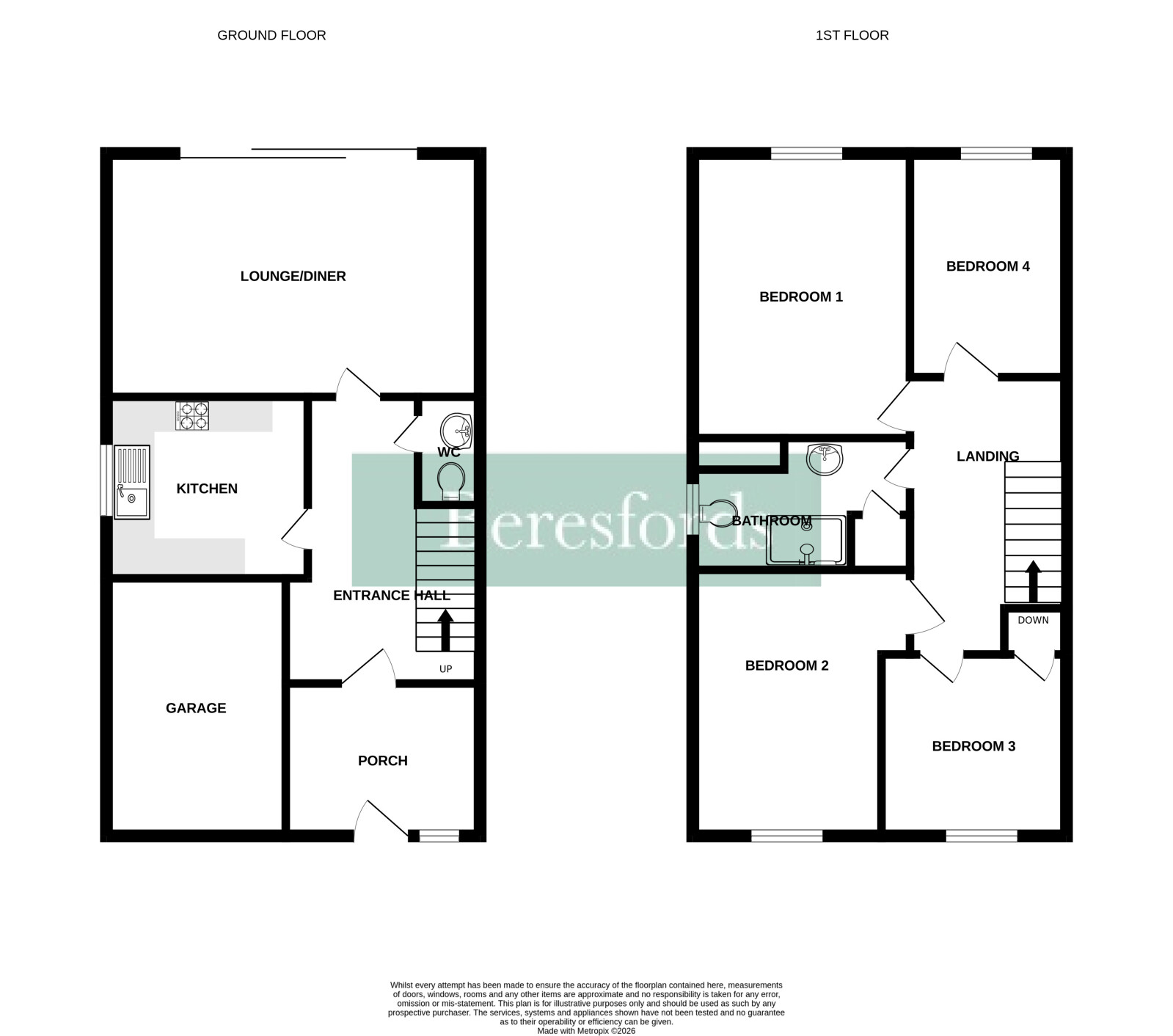 11, The Cobbles, Upminster floorplan