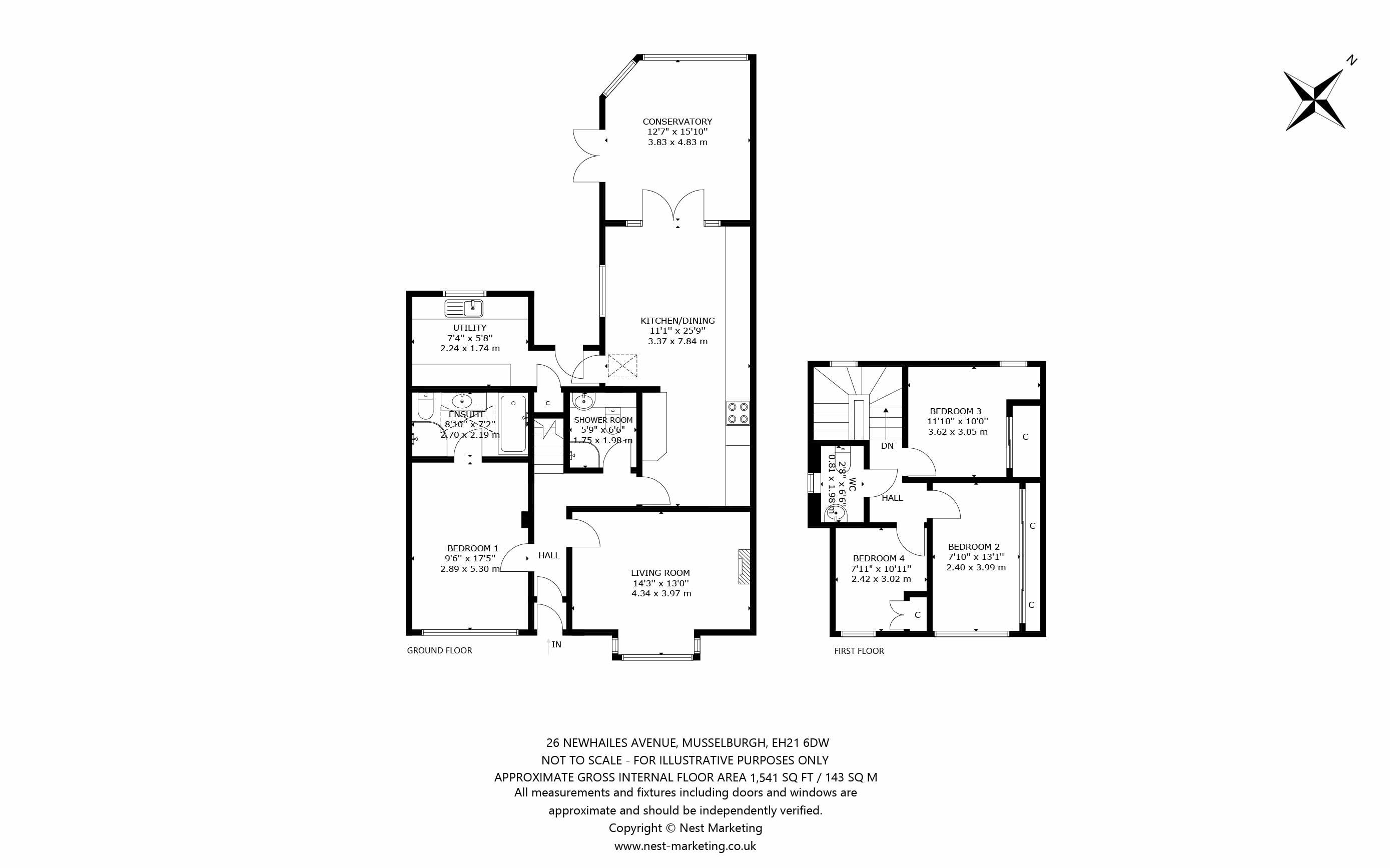 26, Newhailes Avenue, Musselburgh floorplan