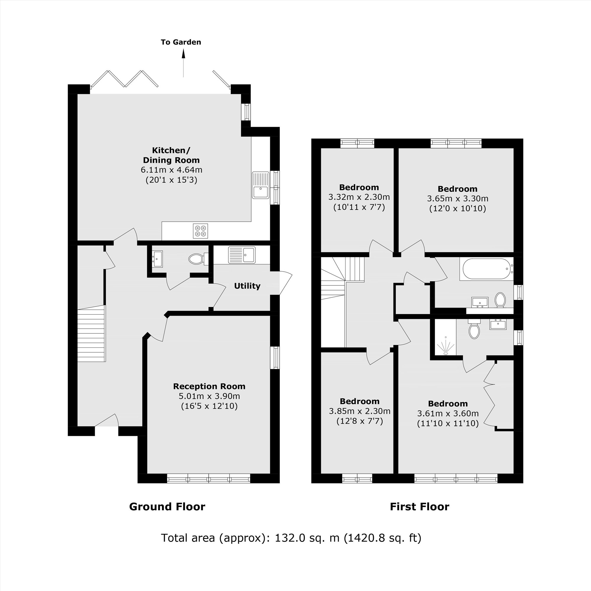 5, Linnet Close, Epsom Downs floorplan
