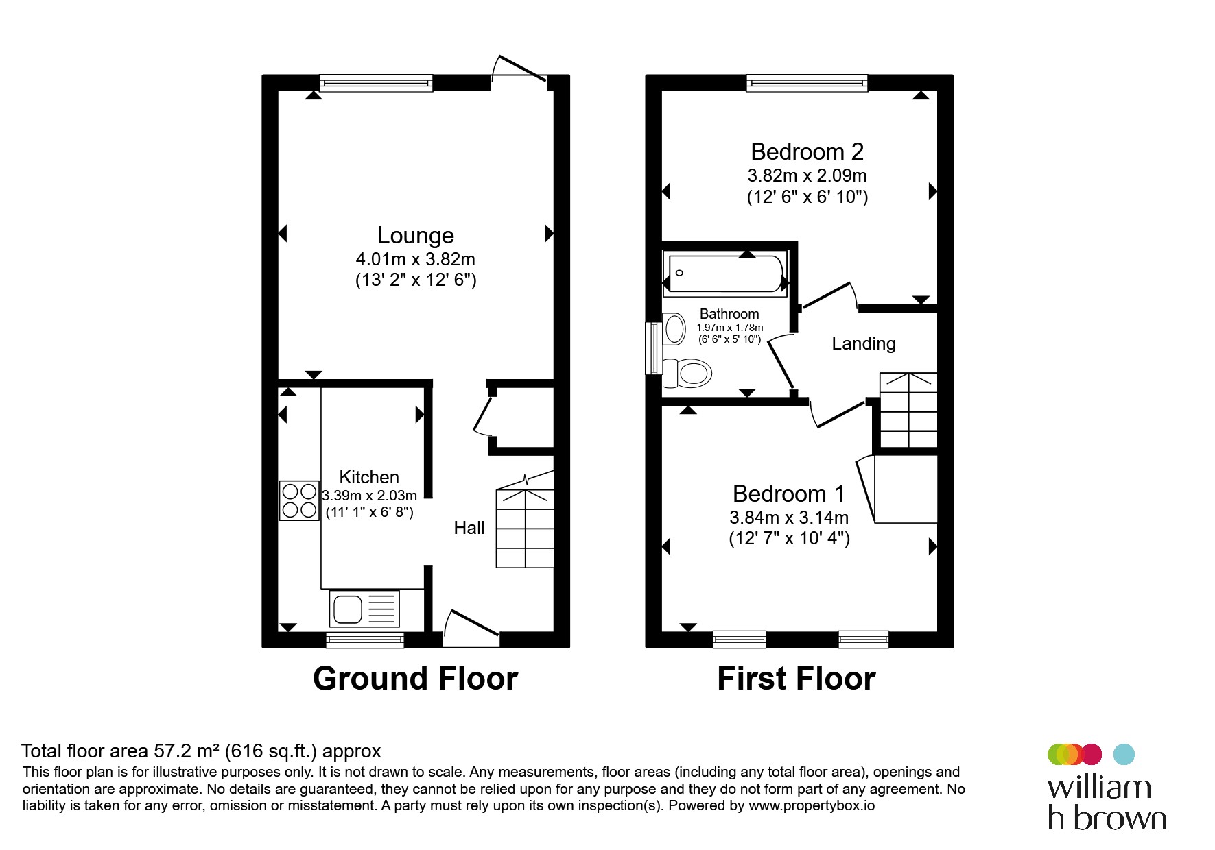 9, Dorley Dale, Lowestoft floorplan