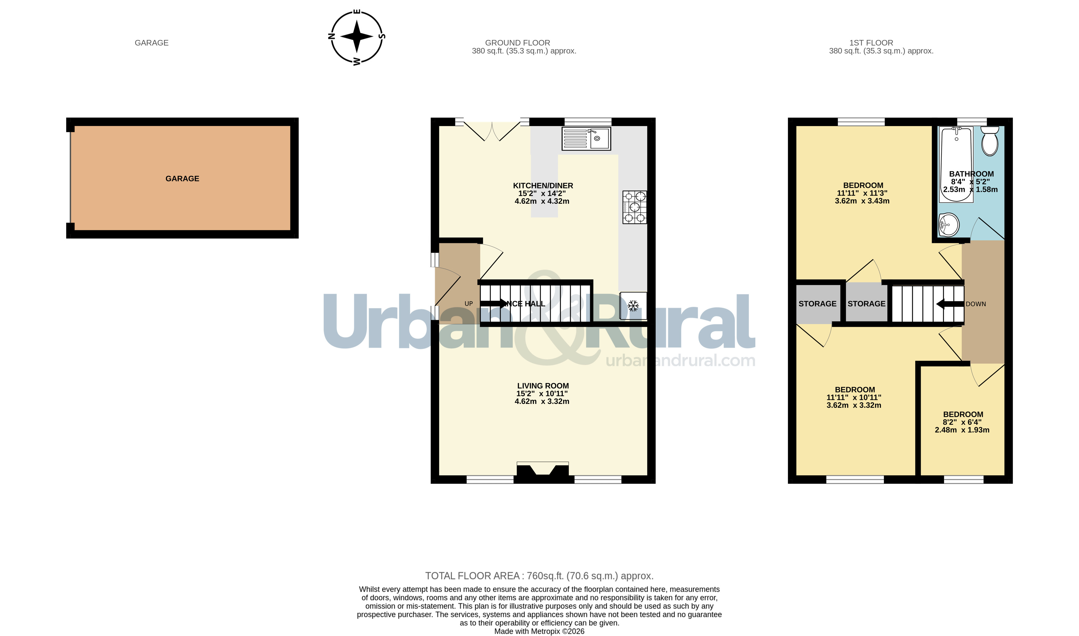11, The Elms, Bedford floorplan