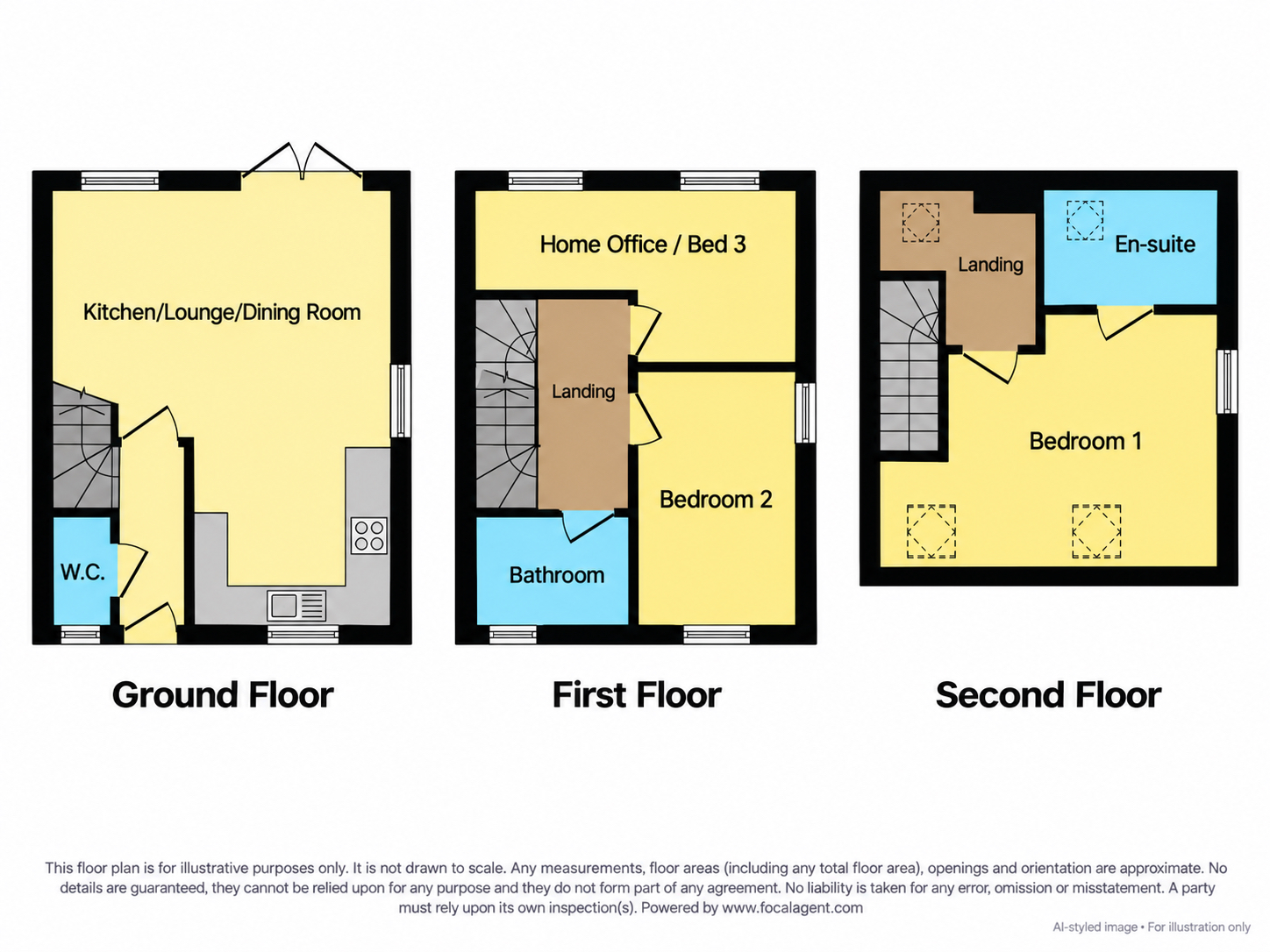 Back Garden Street, Castleford floorplan
