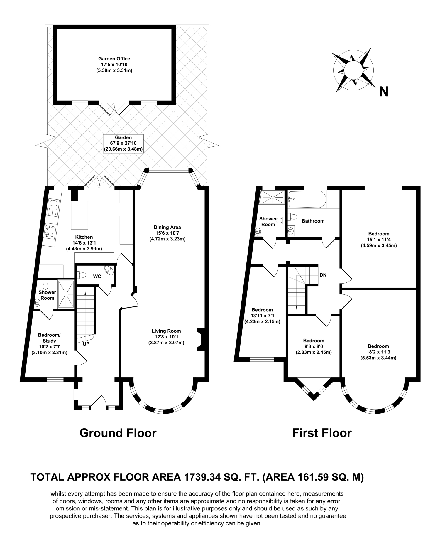 24, Southfields, London floorplan