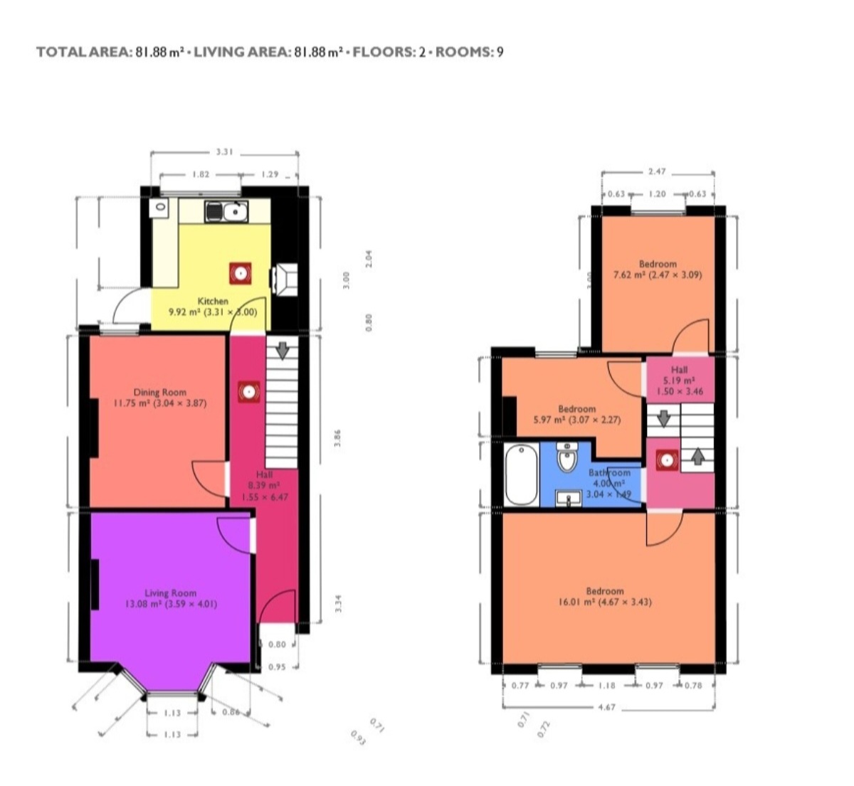 Summerfield Street, Lee / Hither Green, SE12 floorplan