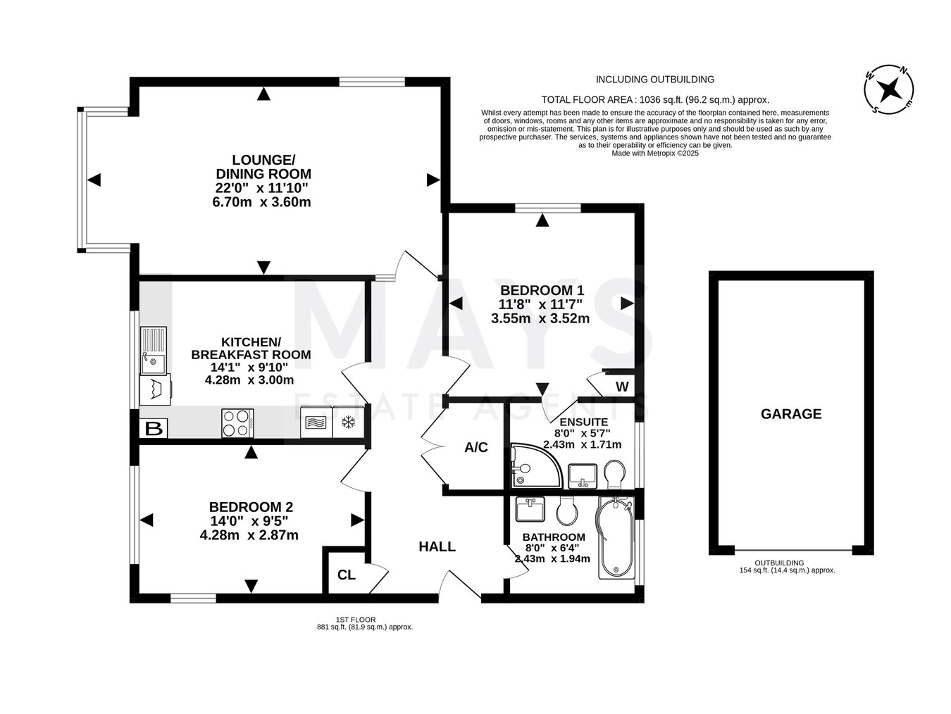 Flat 4, Seapoint 64 Banks Road, Sandbanks floorplan