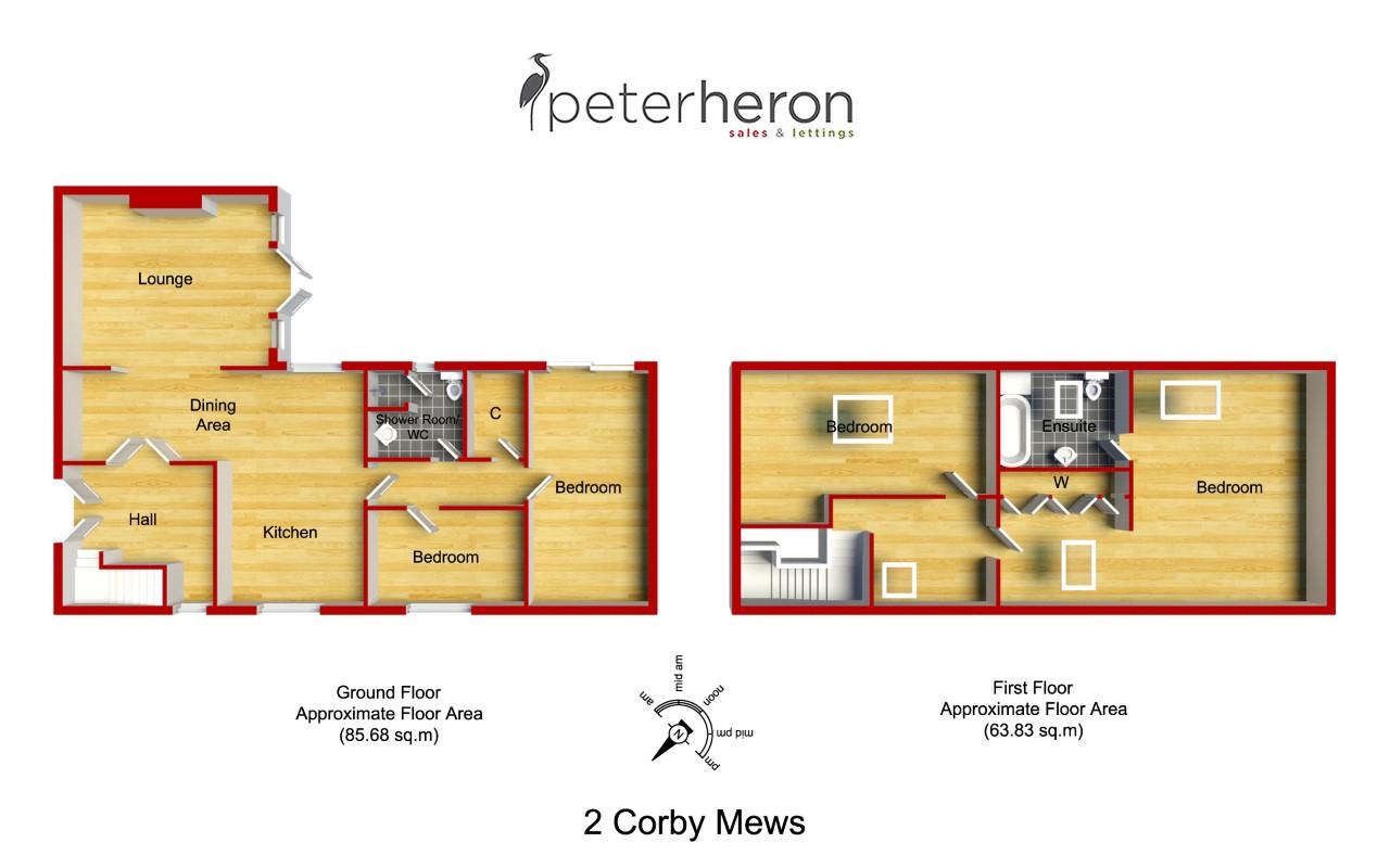 2 Corby Mews, Ashbrooke Road, Sunderland floorplan