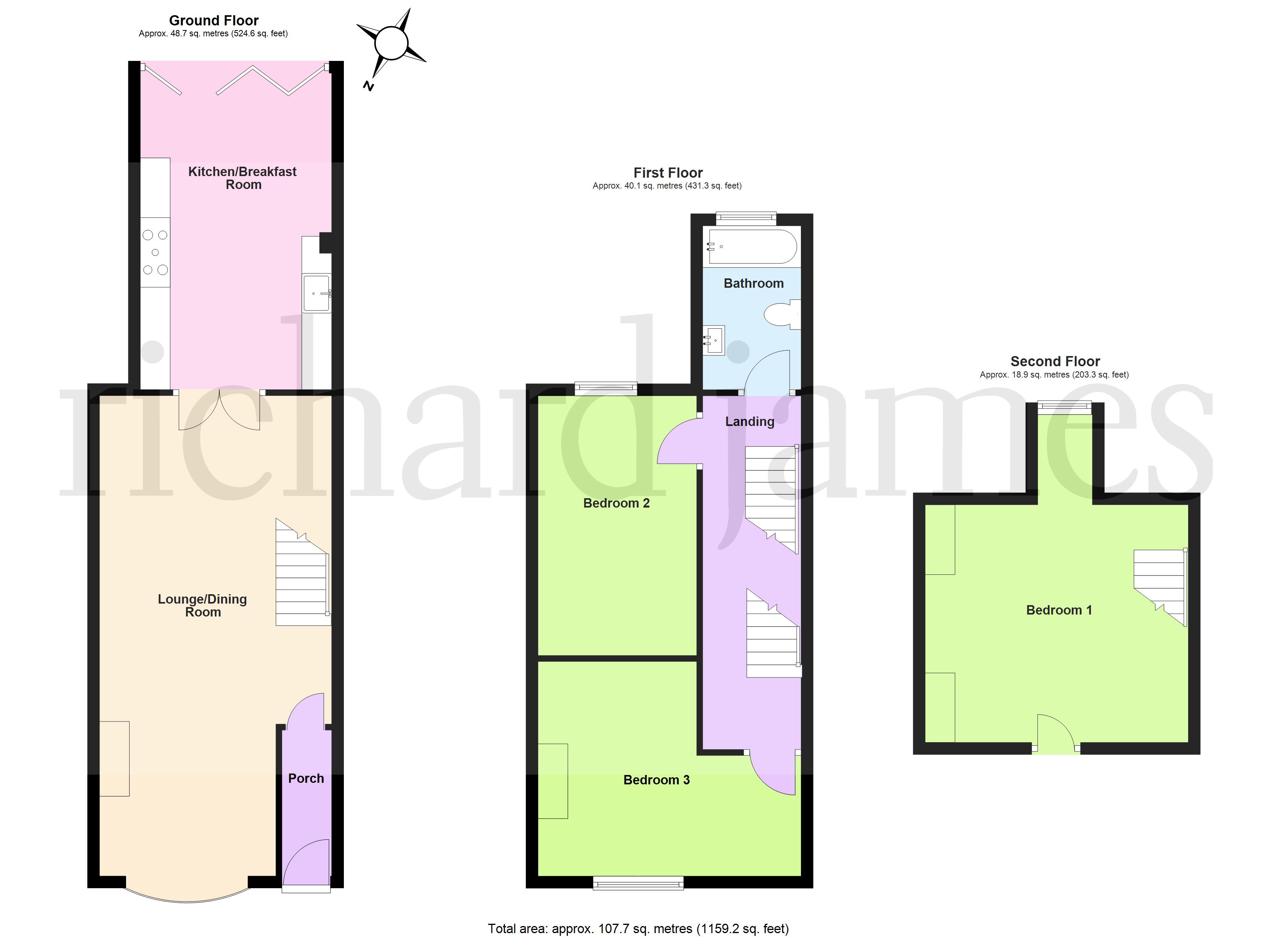 32, Allen Road, Finedon floorplan