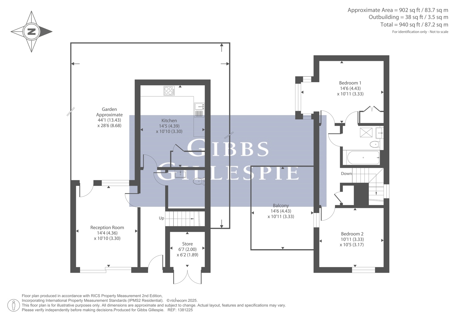 13, Pelican Drive, Harrow floorplan