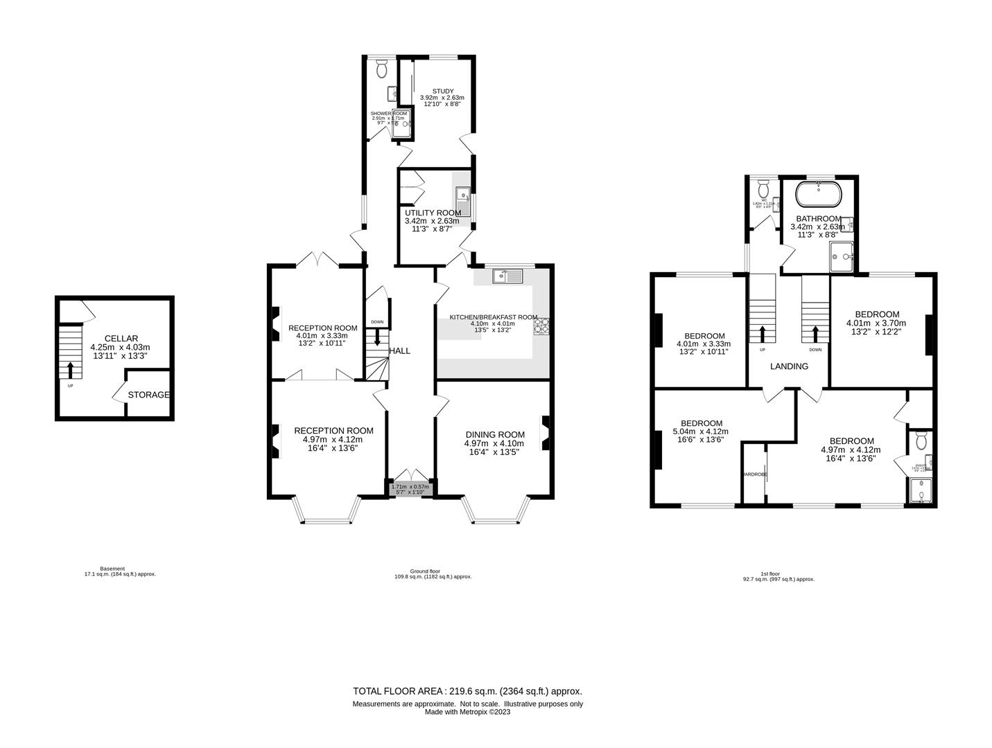 10, Clarence Road, Wallington floorplan