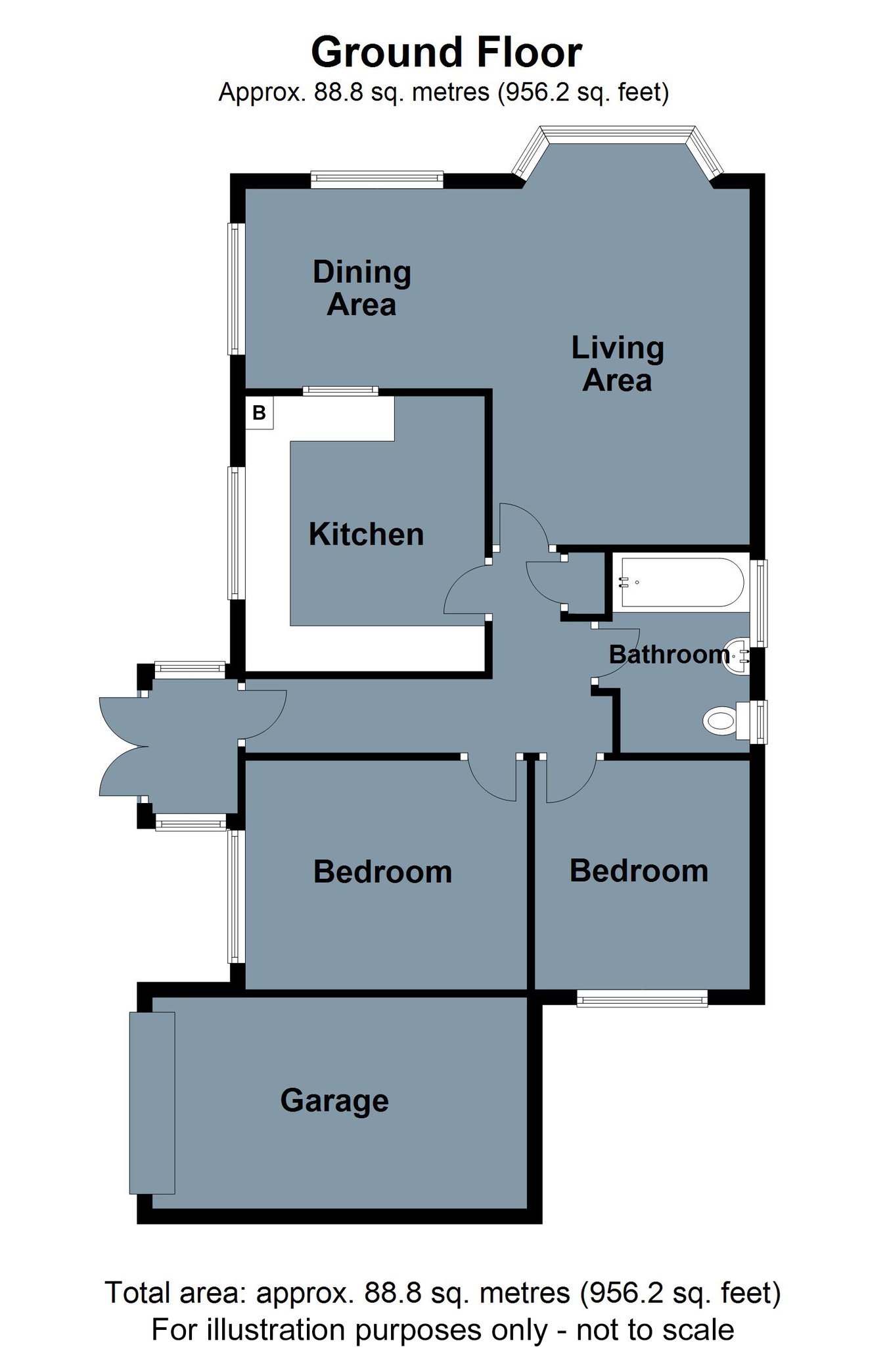 Maycroft, 125 Hastings Road, Battle floorplan