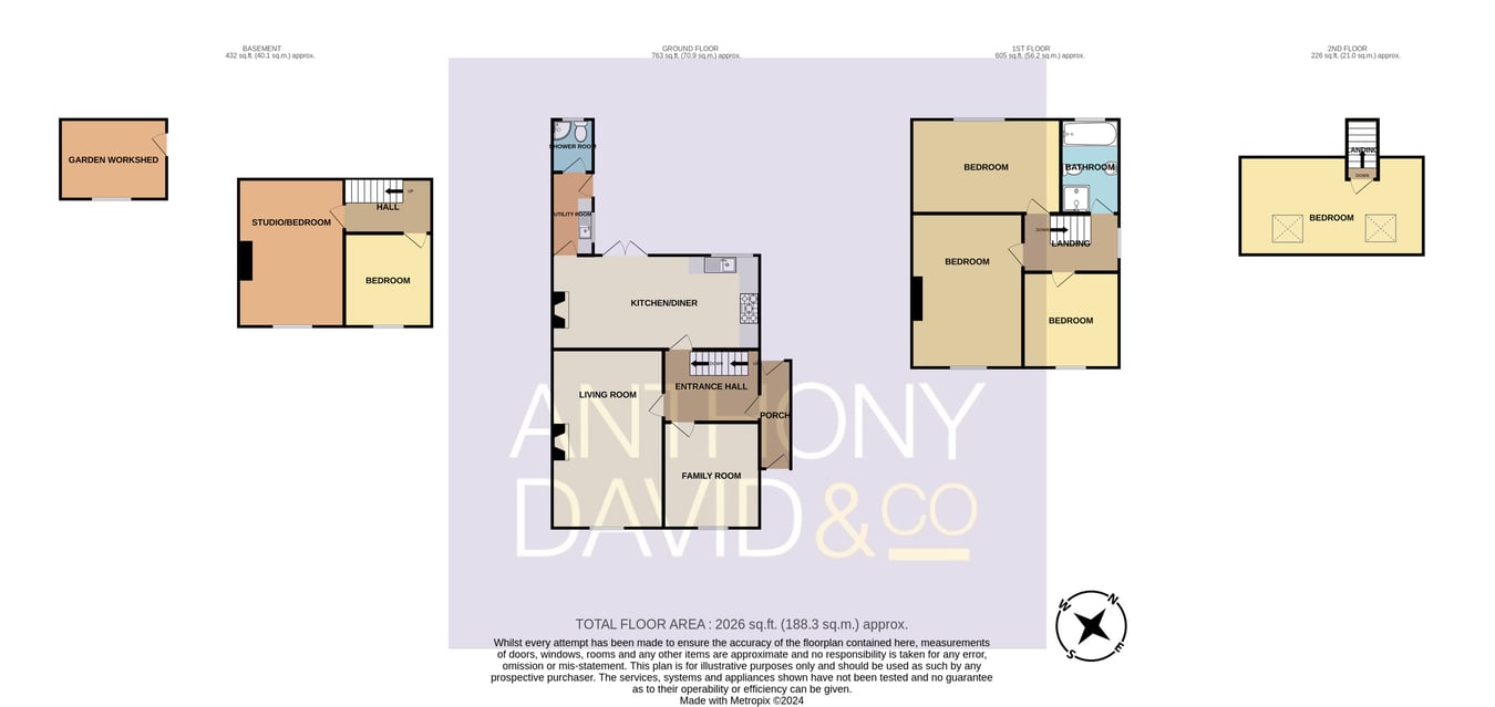 51, Longfleet Road, POOLE floorplan