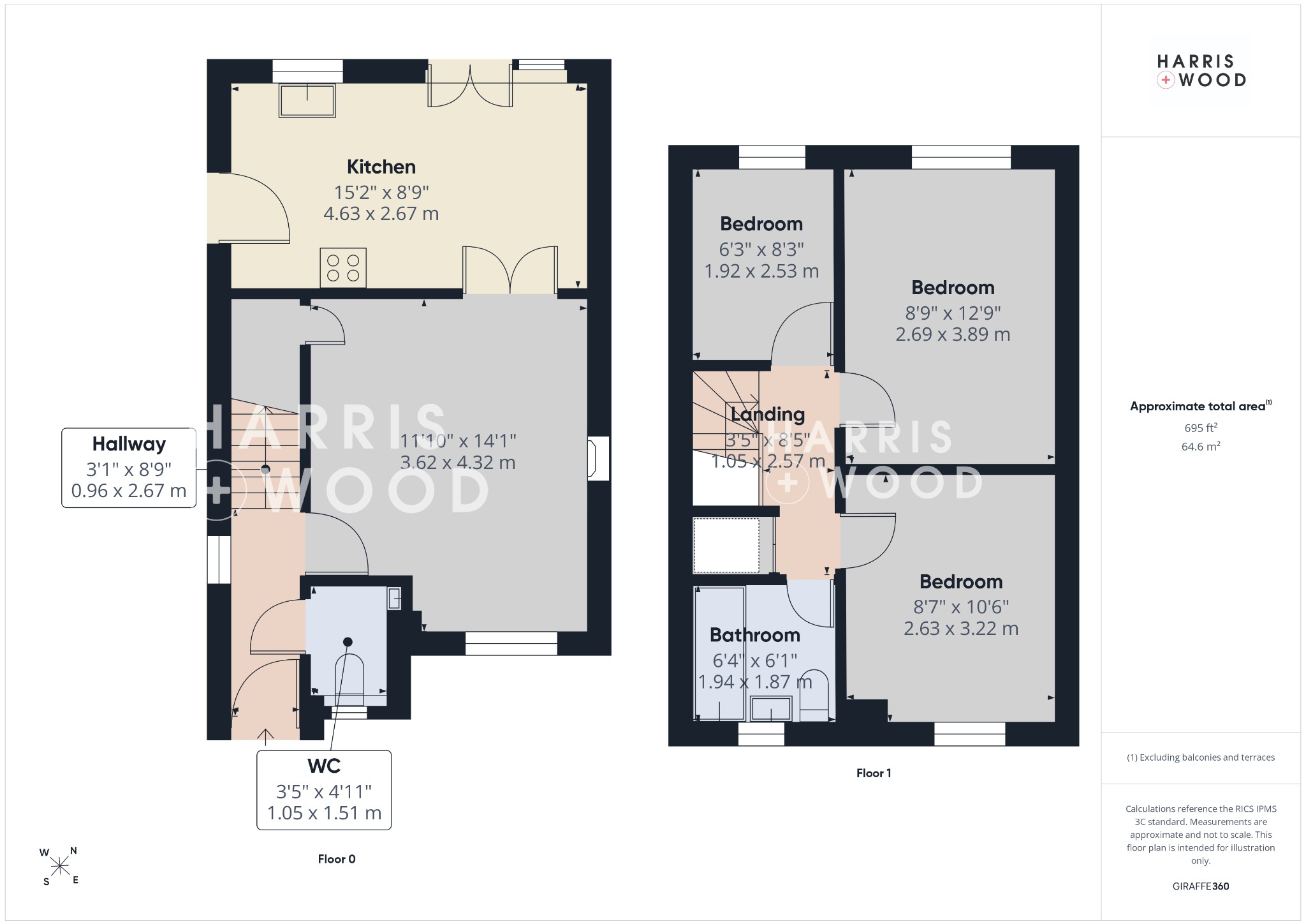 Highwoods, Essex floorplan