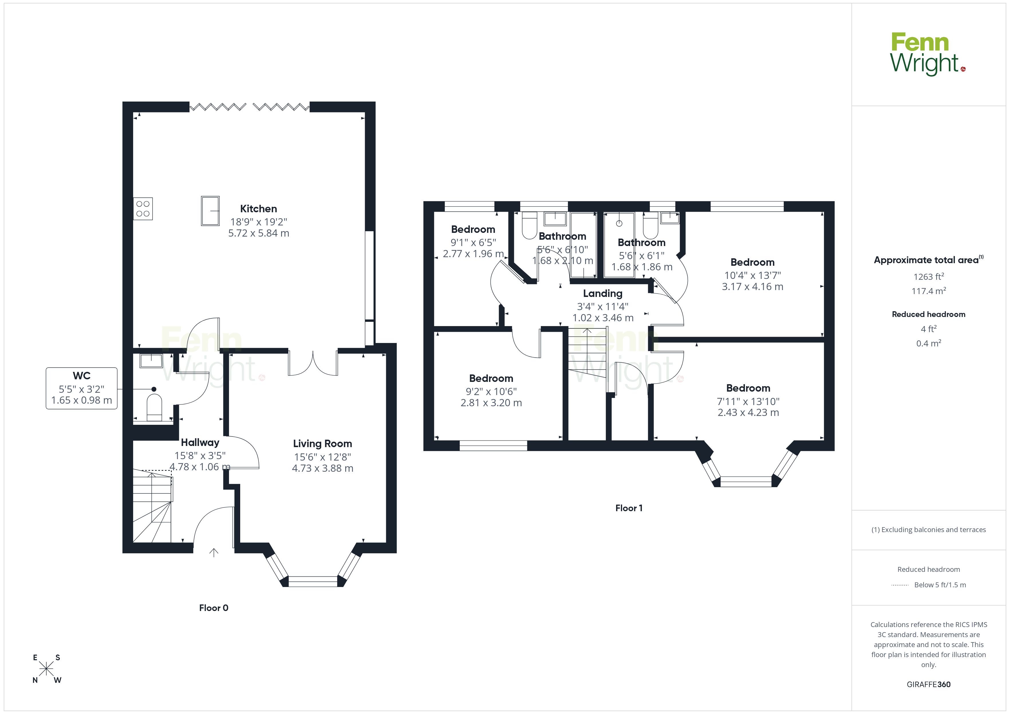 24, Shimbrooks, Chelmsford floorplan