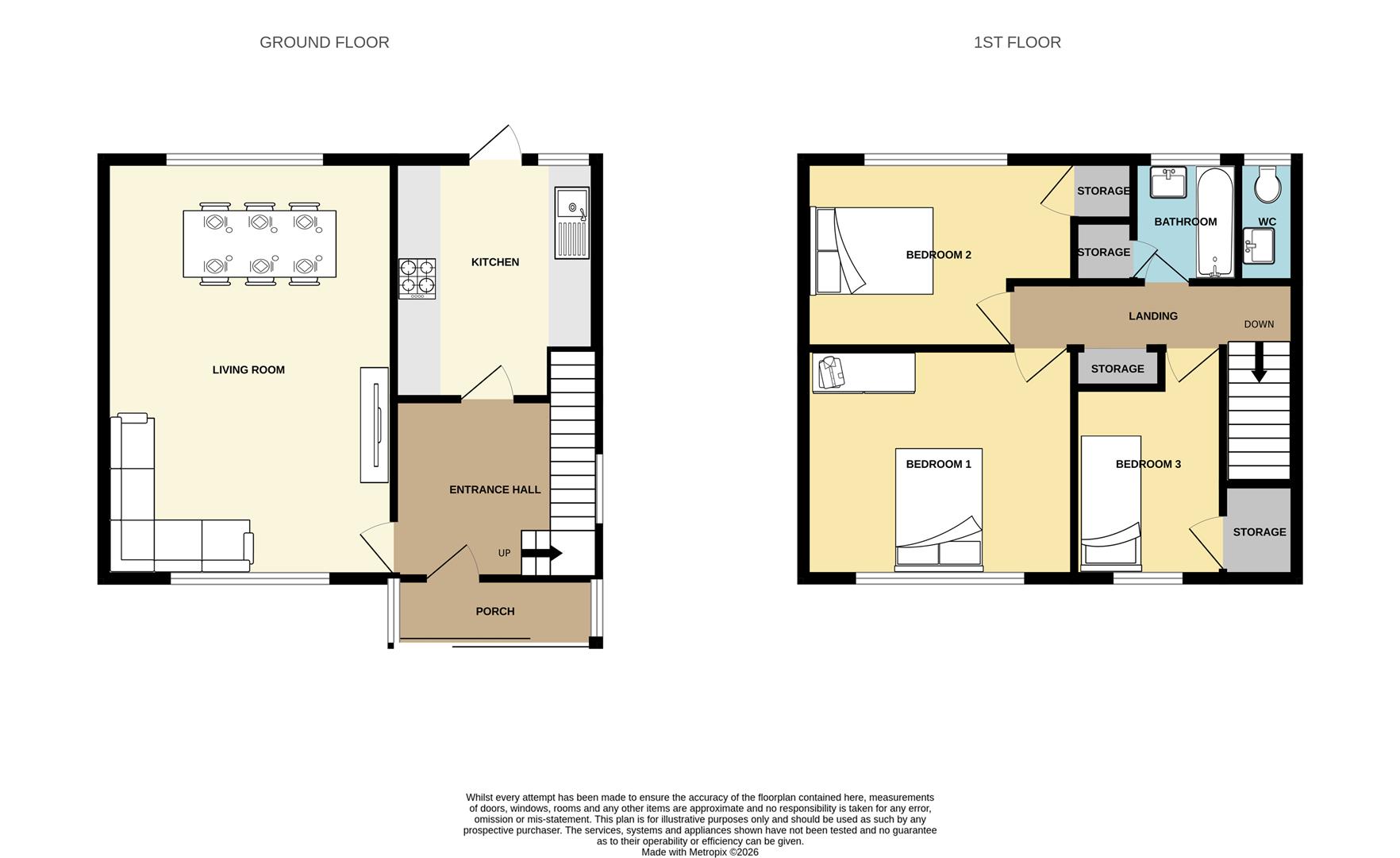 126, Great Spenders, Basildon floorplan