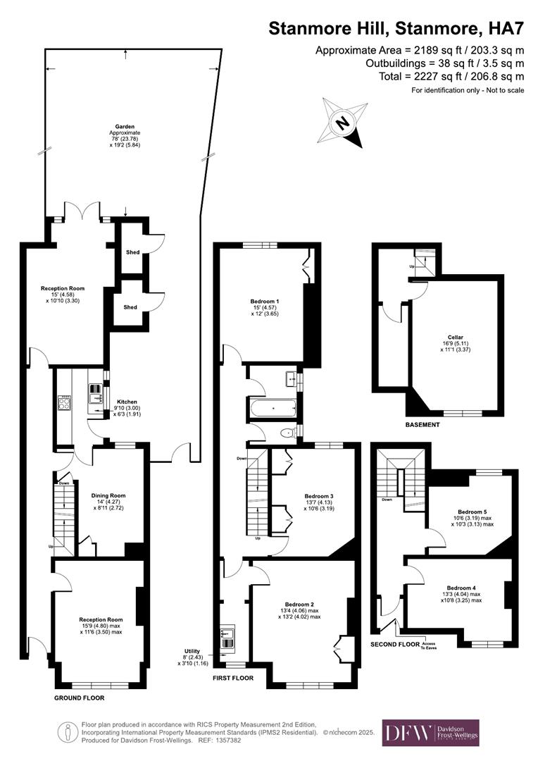 75, Stanmore Hill, Stanmore floorplan