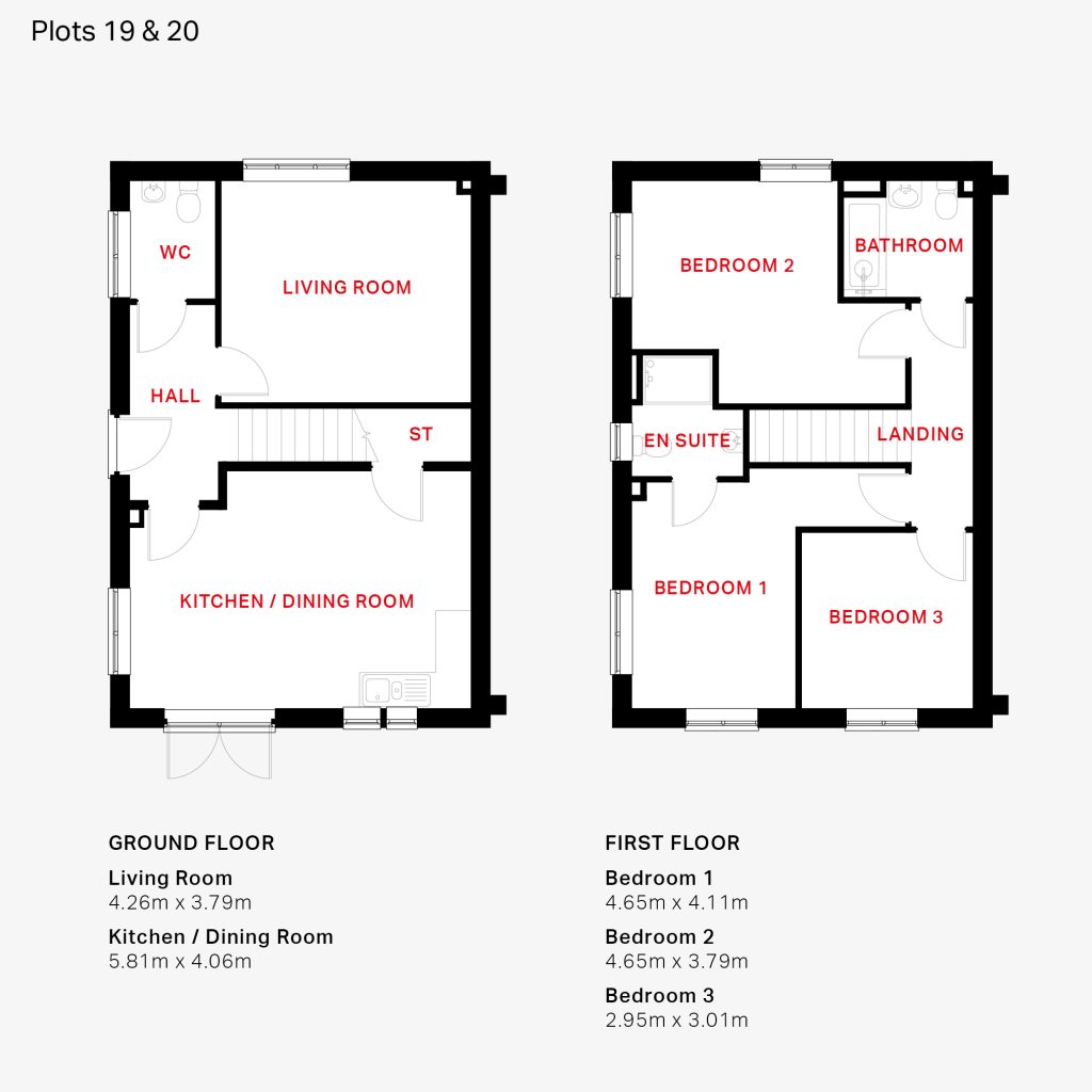 The Maple @, The Fieldings, Northampton floorplan