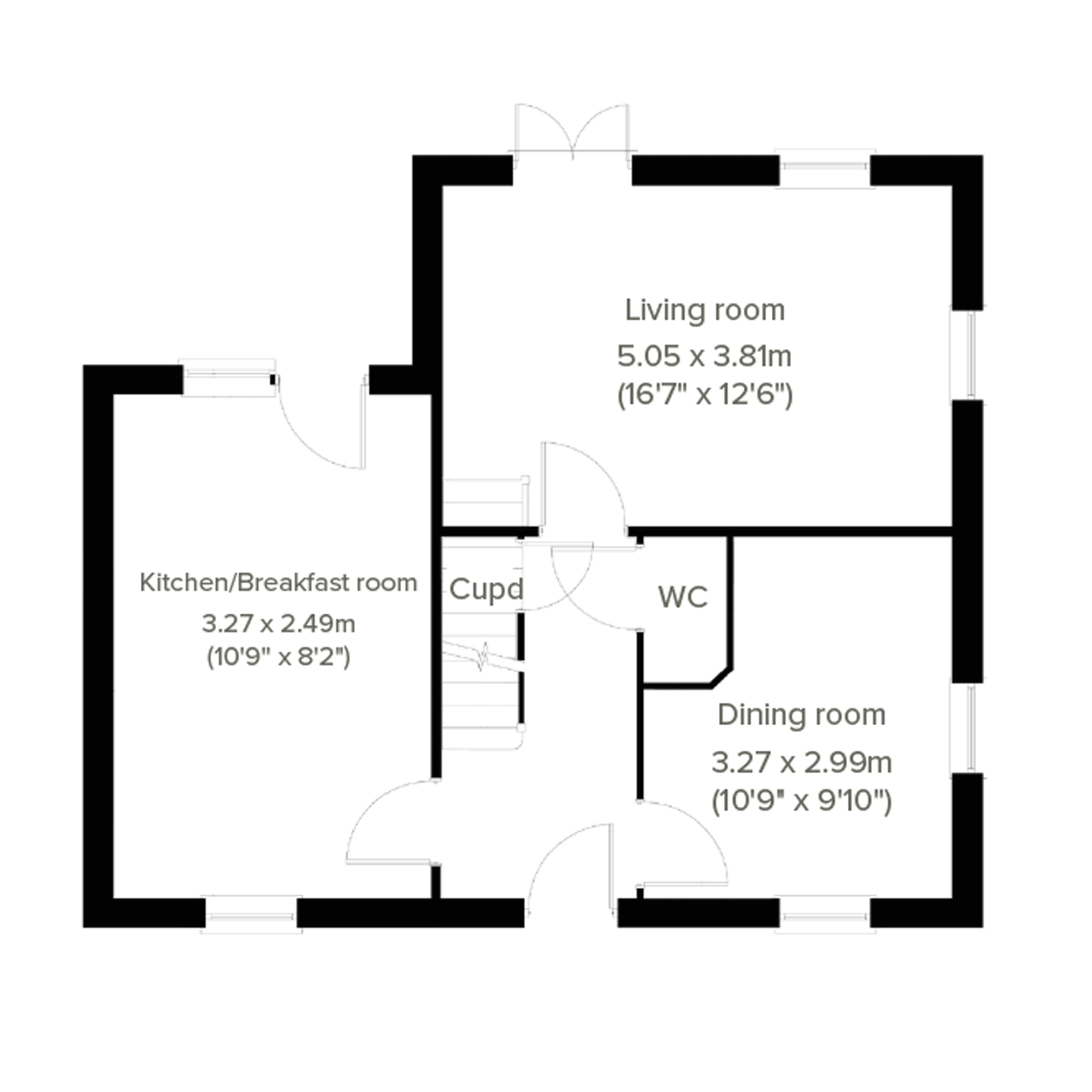 "The Curtis" at Reeve Way, Wymondham NR18, 4 bedroom detached house for