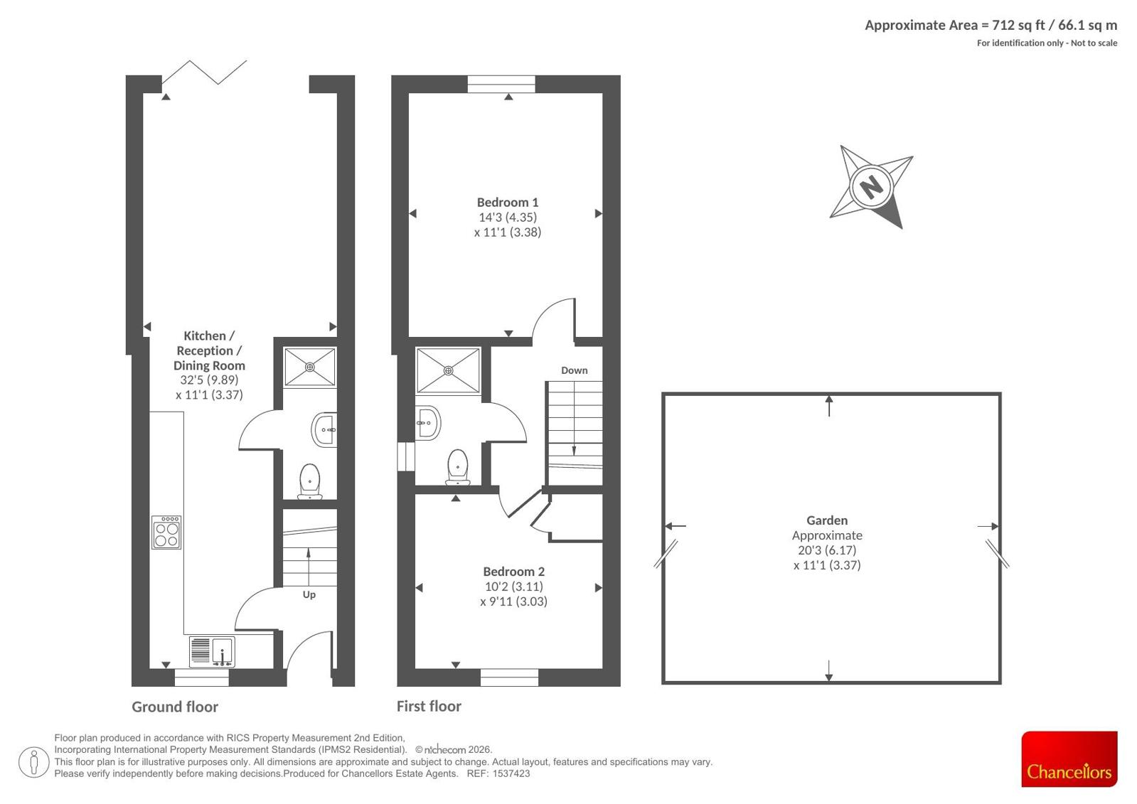 Marshall Road, Oxford floorplan