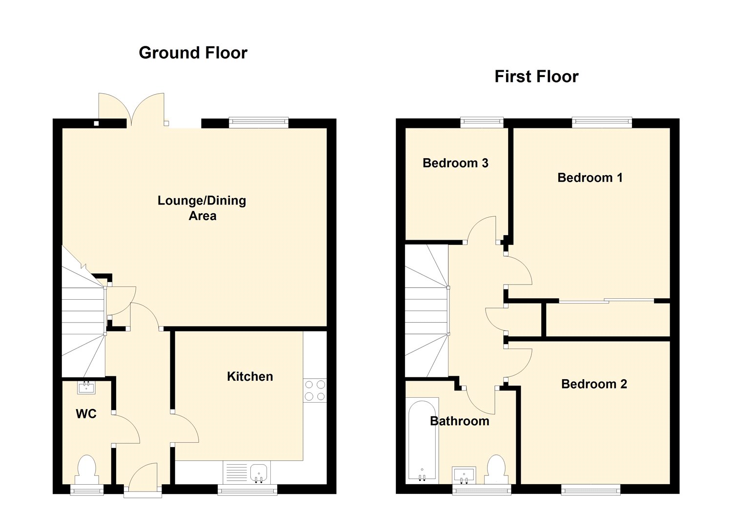 3 Bedrooms Semi-detached house for sale in Brant Road, Waddington LN5