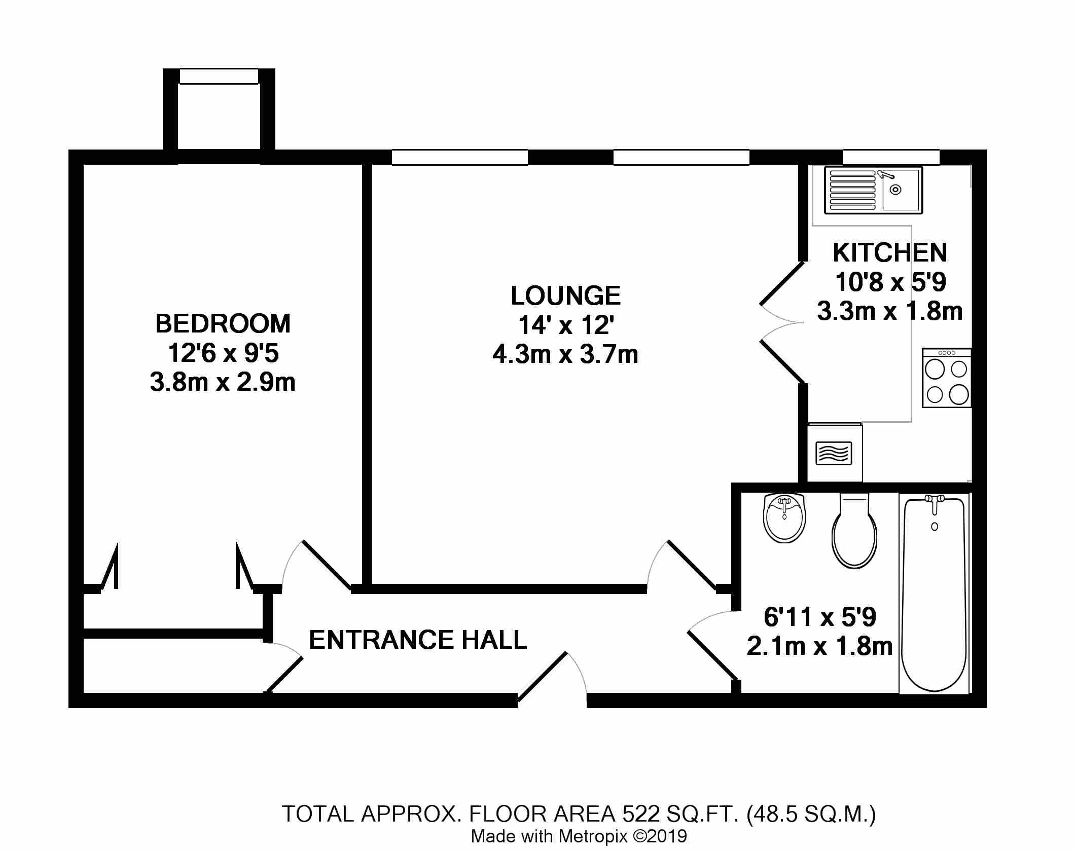 1 Bedrooms Flat for sale in Church Street, Littlehampton BN17