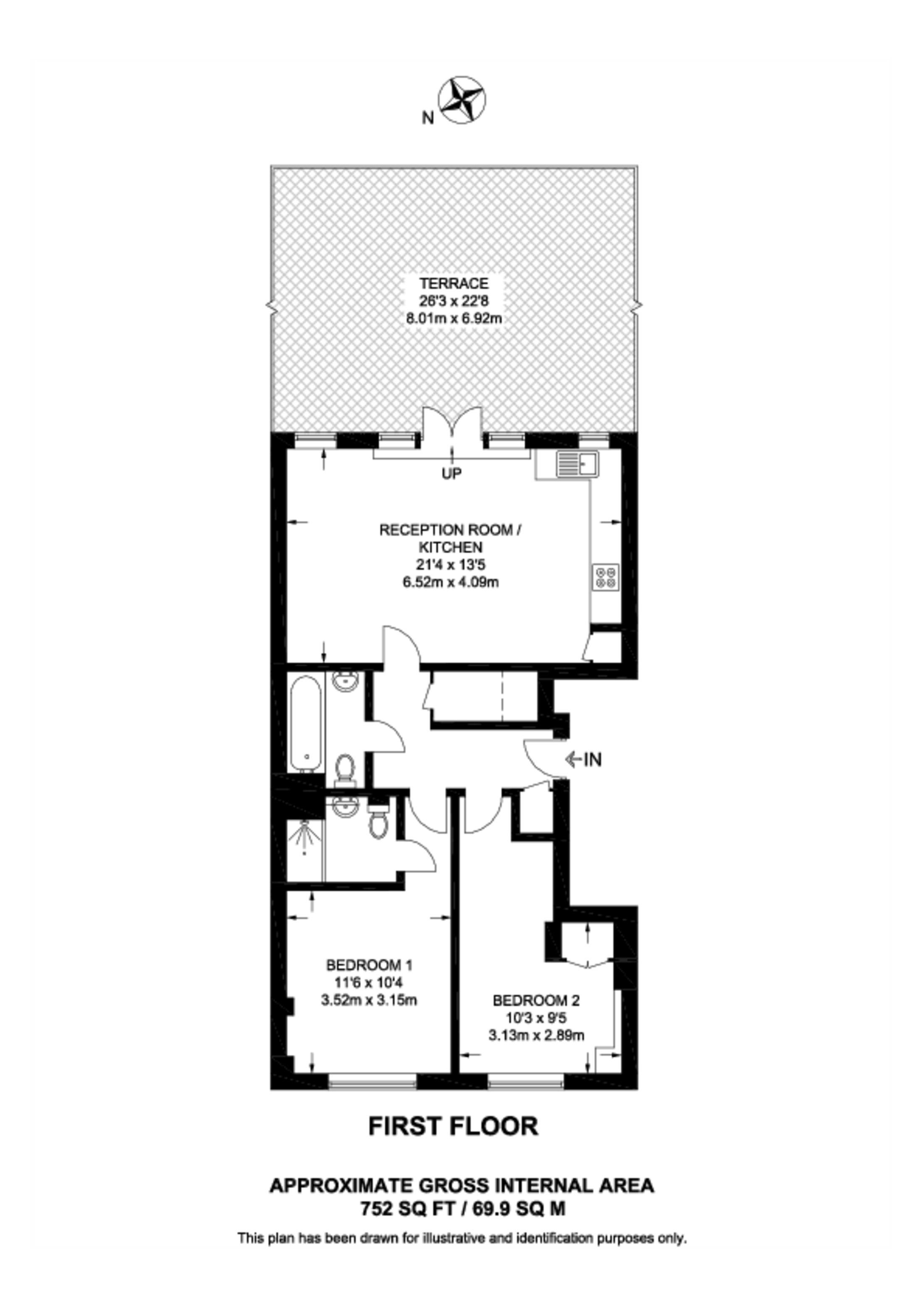 Tooting High Street, Tooting floorplan