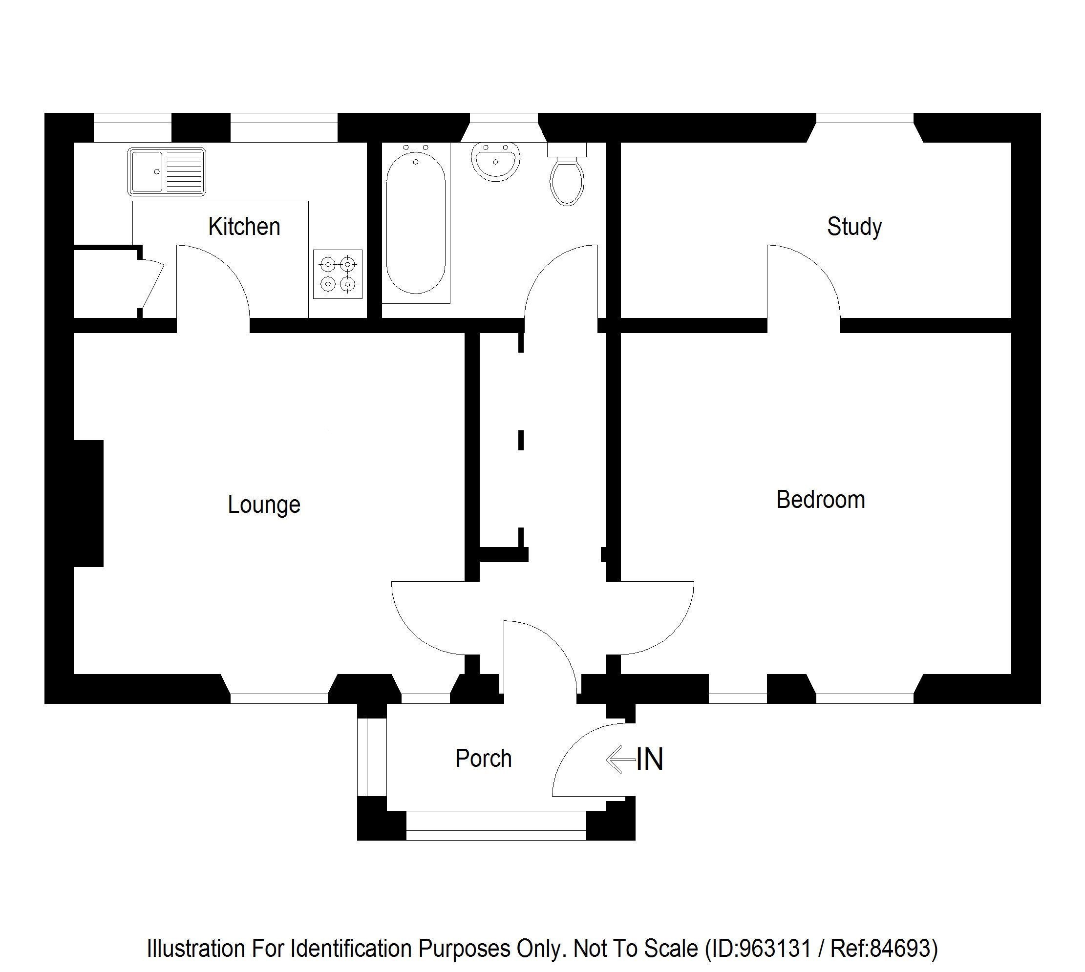 129, Dundee Road, Forfar floorplan