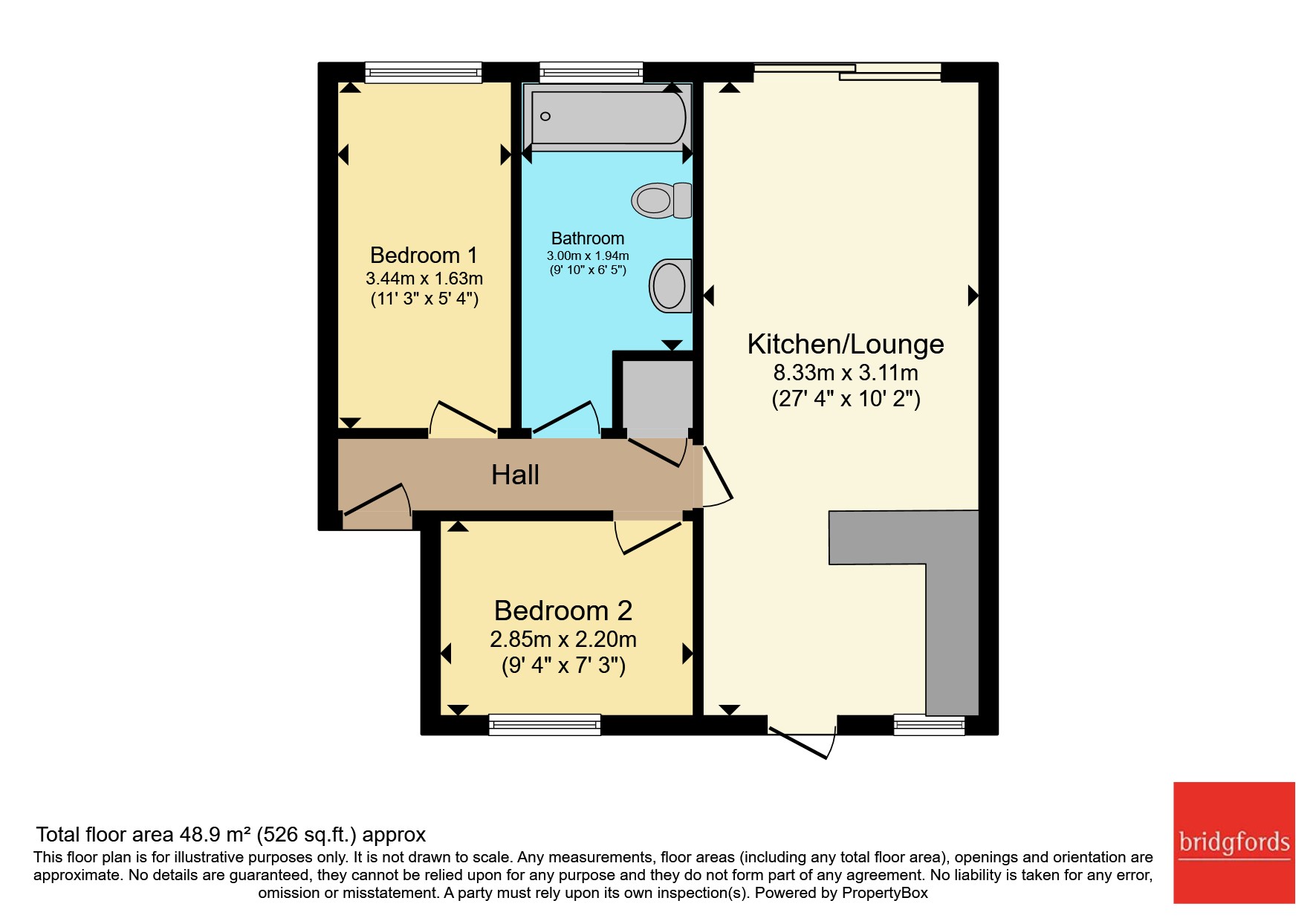 10, Grange Court, Durham floorplan