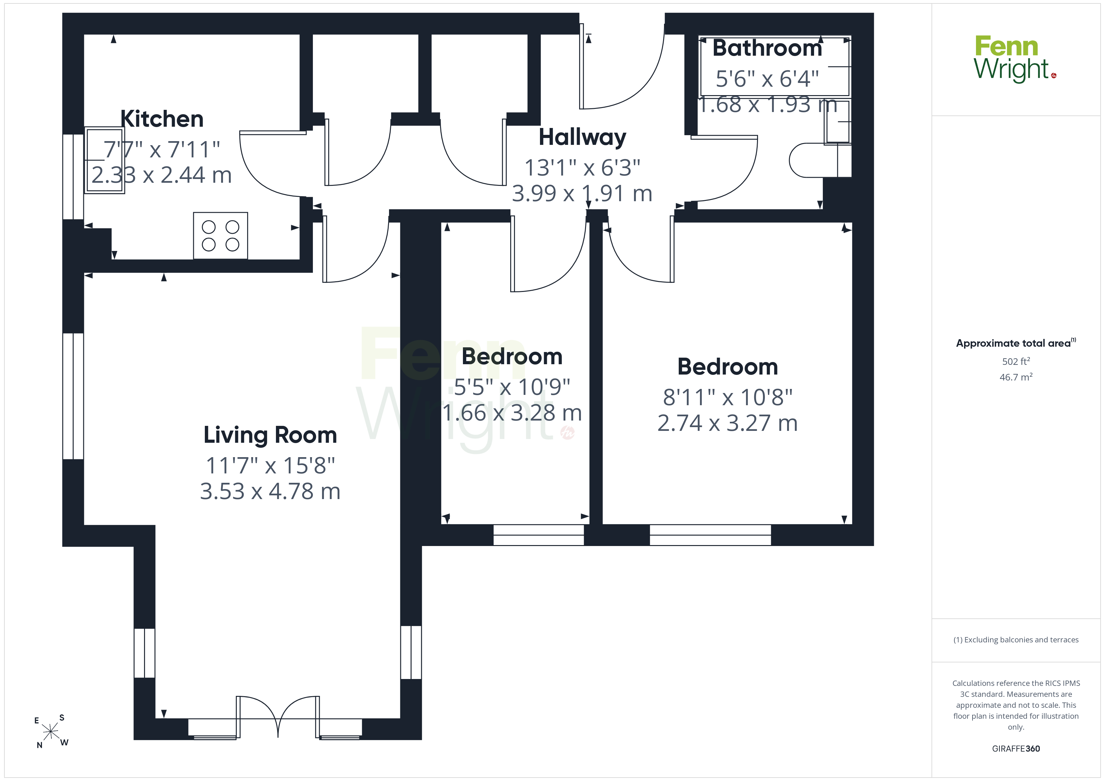 6 St. Martins Court,, Bugsby Way, Ipswich floorplan