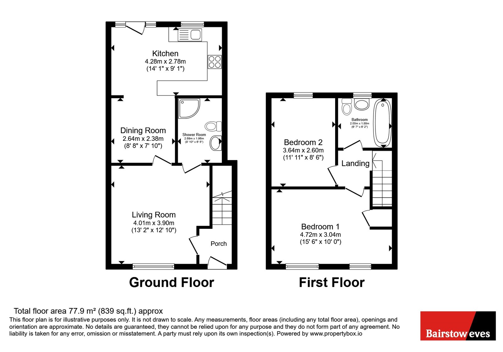 3, Crowtrees Drive, Nottinghamshire floorplan