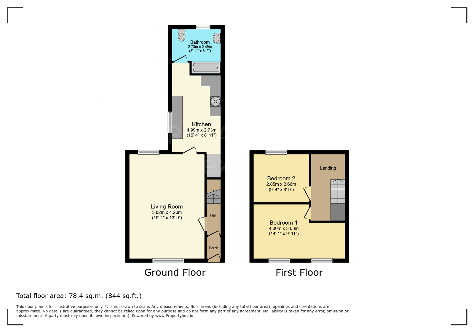 6, Margam Street, Port Talbot floorplan