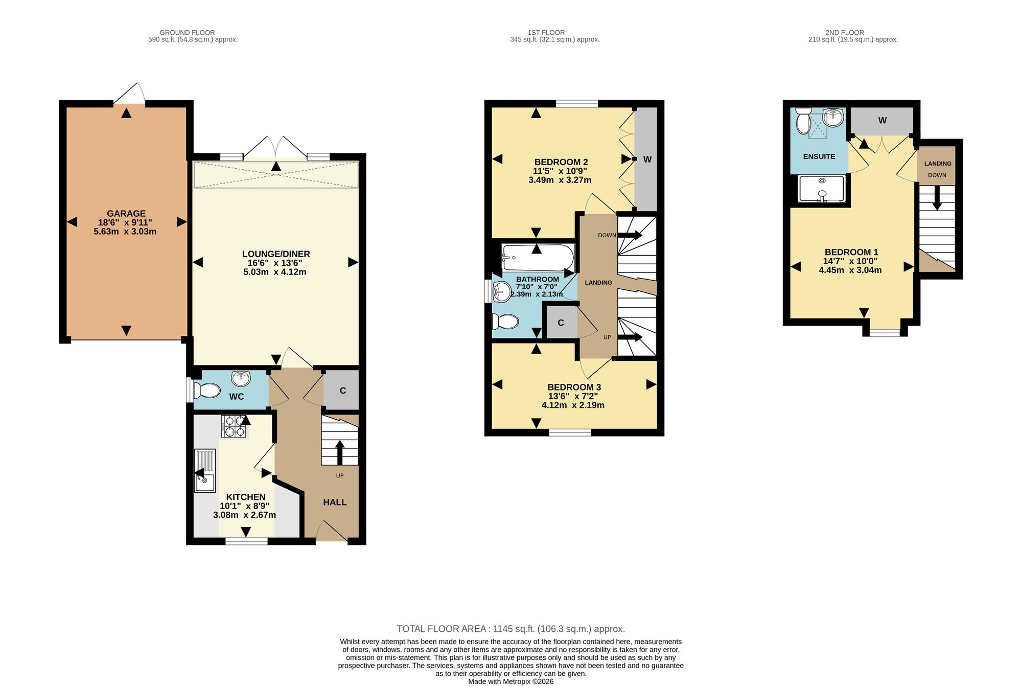 32 The Street, Sittingbourne floorplan