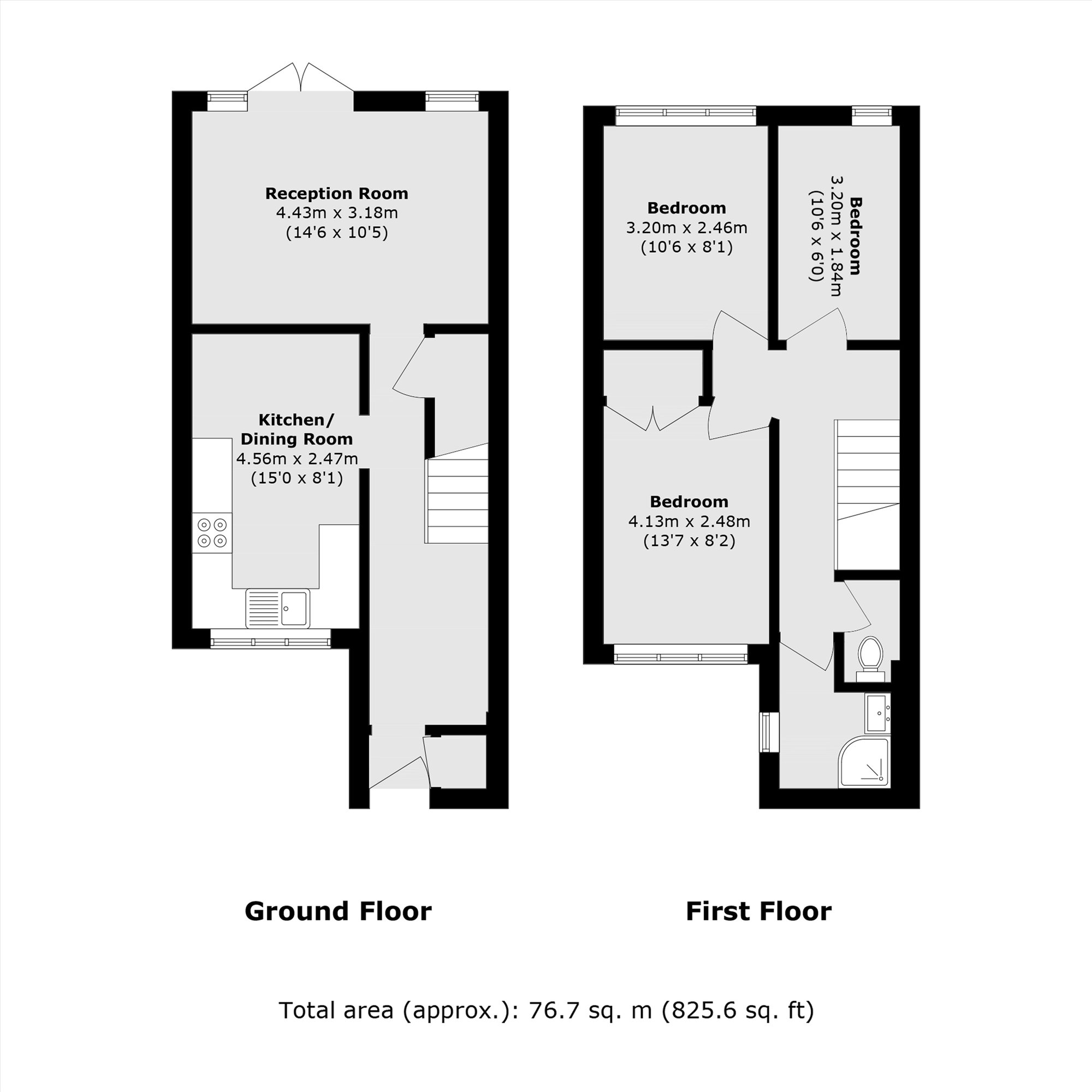 16, Rooke Way, London floorplan