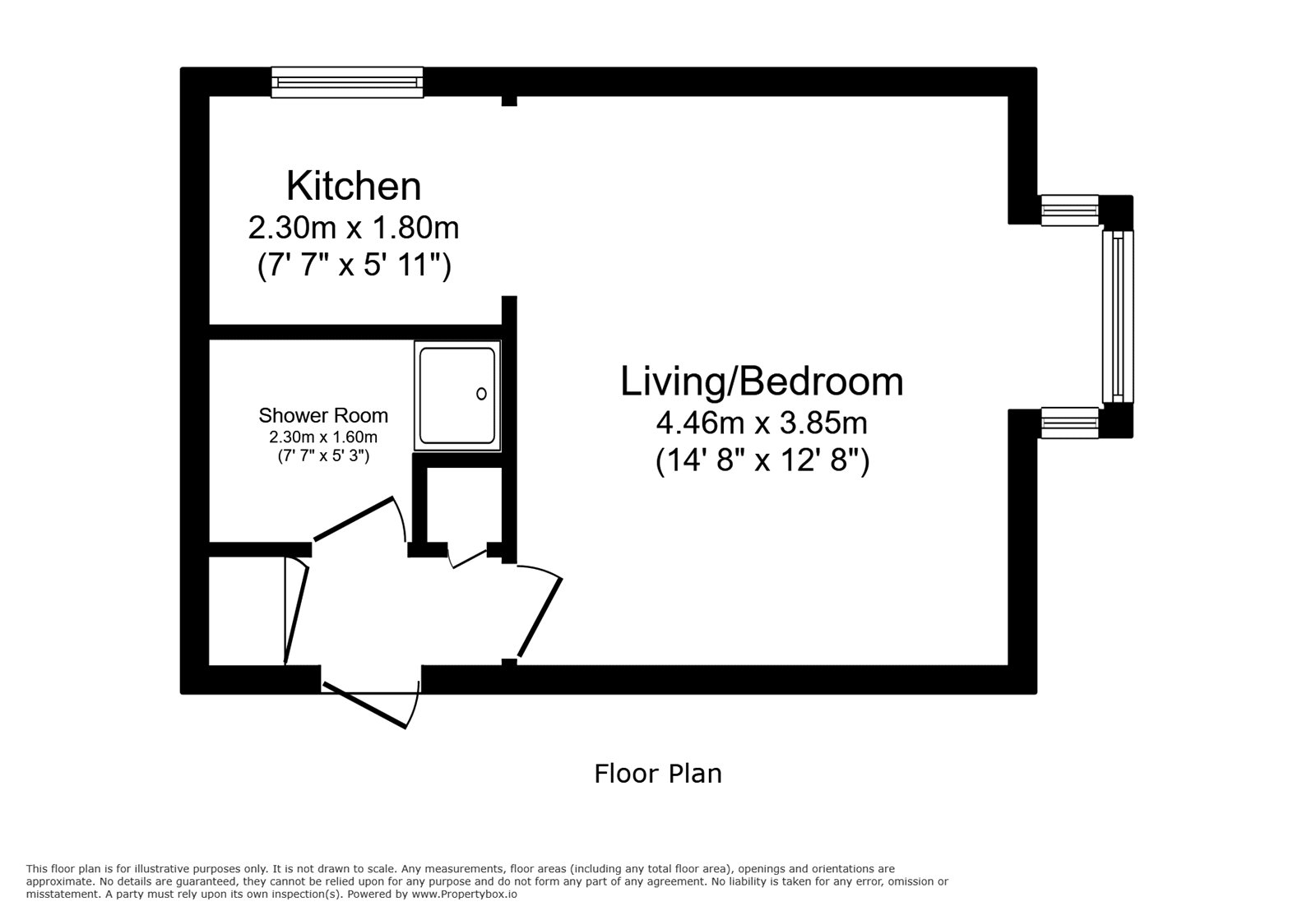 61, Clarkes Drive, Uxbridge floorplan