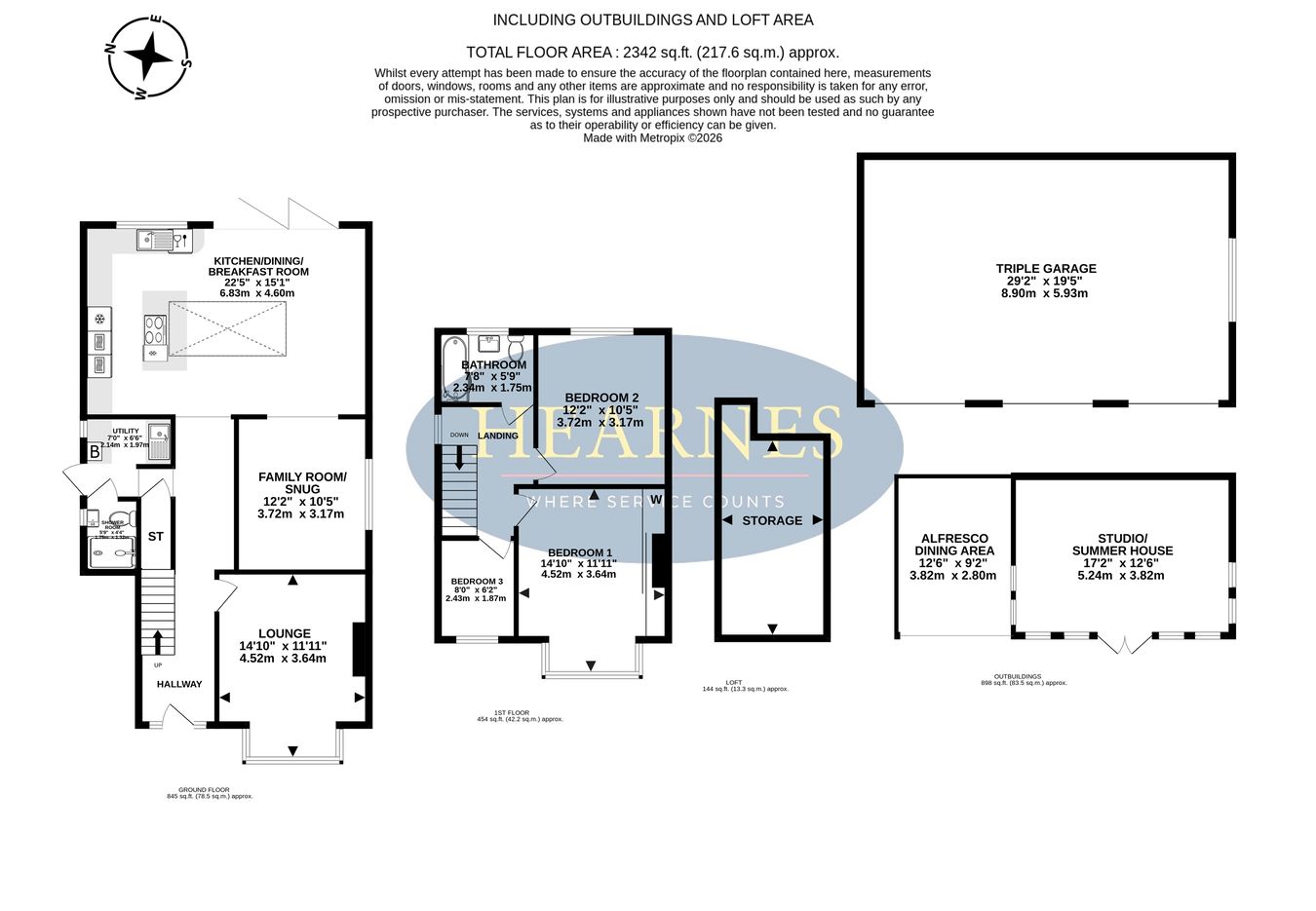 16, Clayford Avenue, Ferndown floorplan