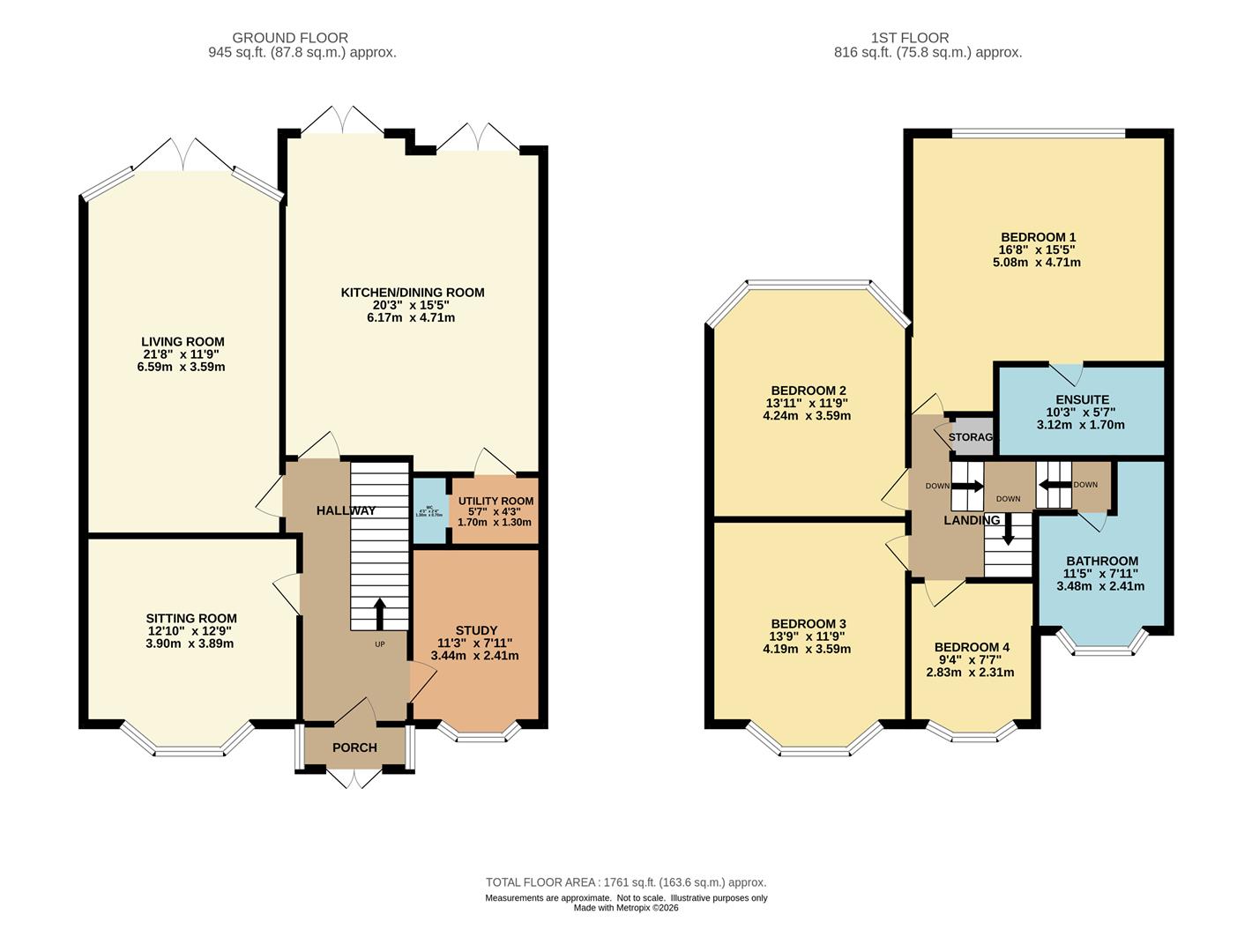 14, Boxgrove Road, Sale floorplan