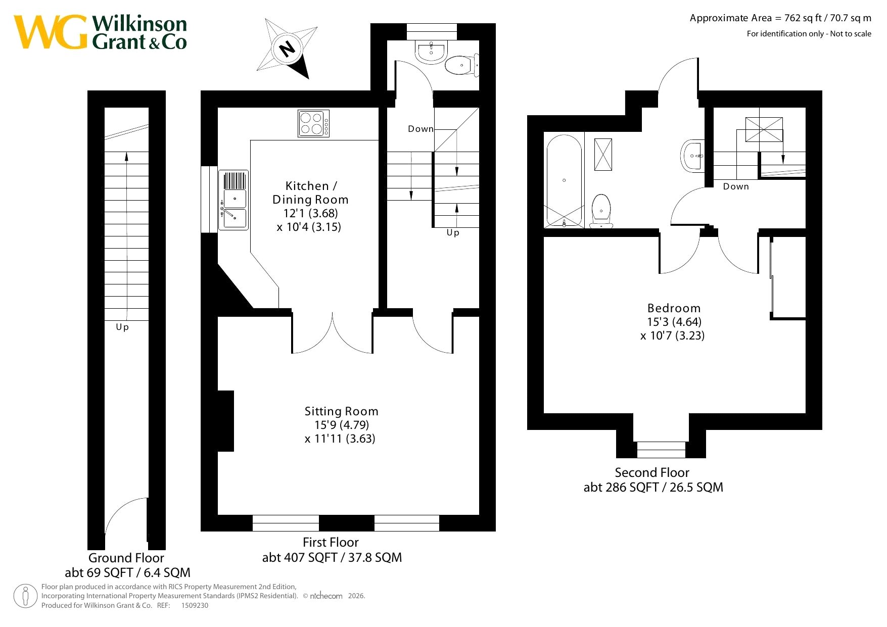 8, Northernhay Square, Exeter floorplan