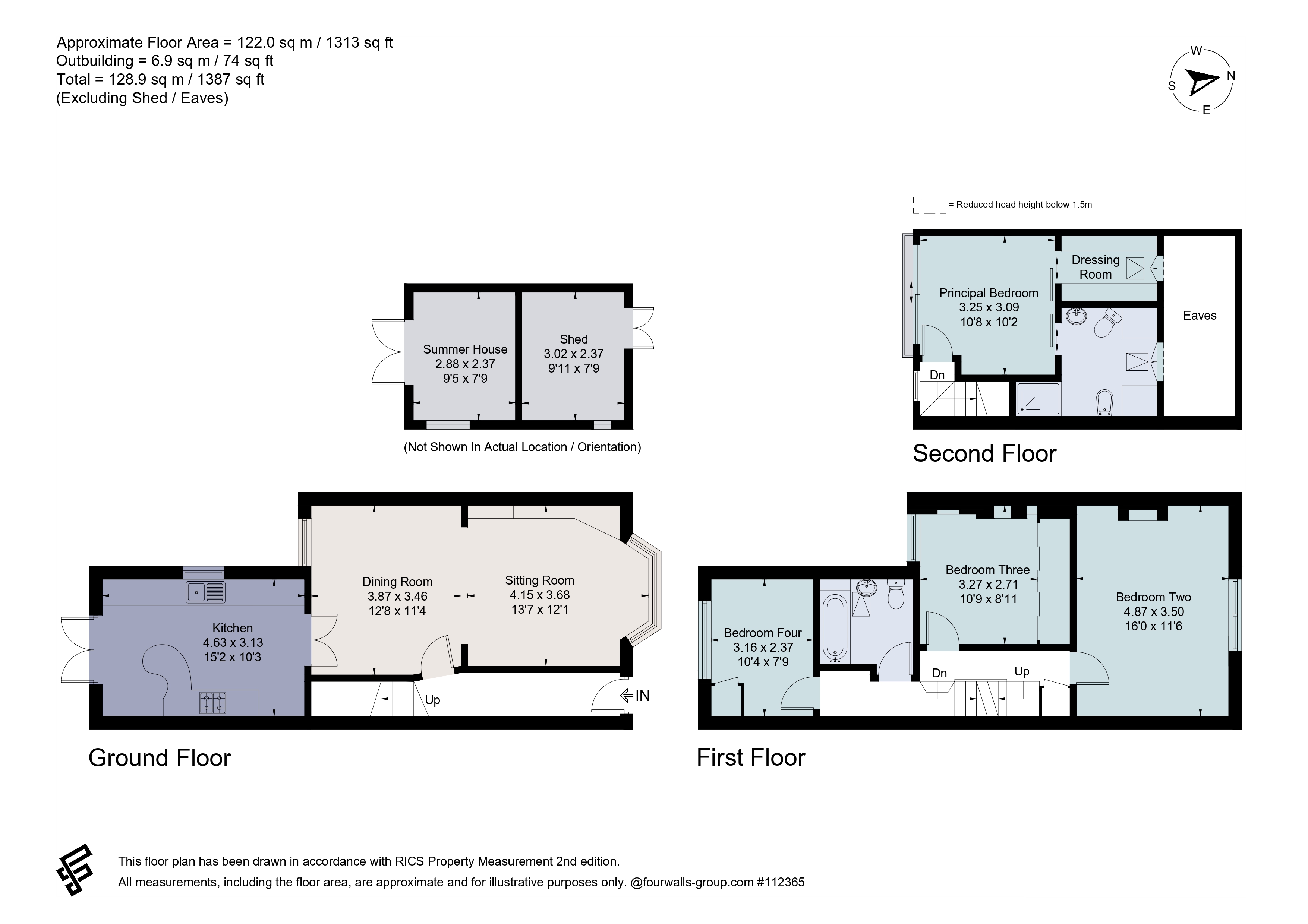 27, Fulbrooke Road, Cambridge floorplan