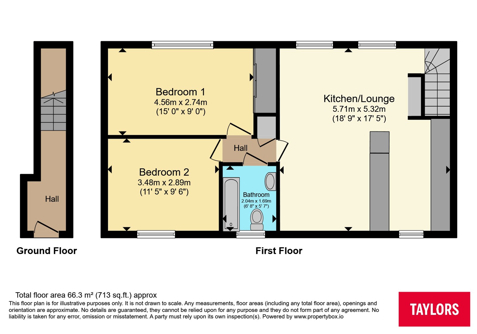 20, Hatton Road, Bristol floorplan