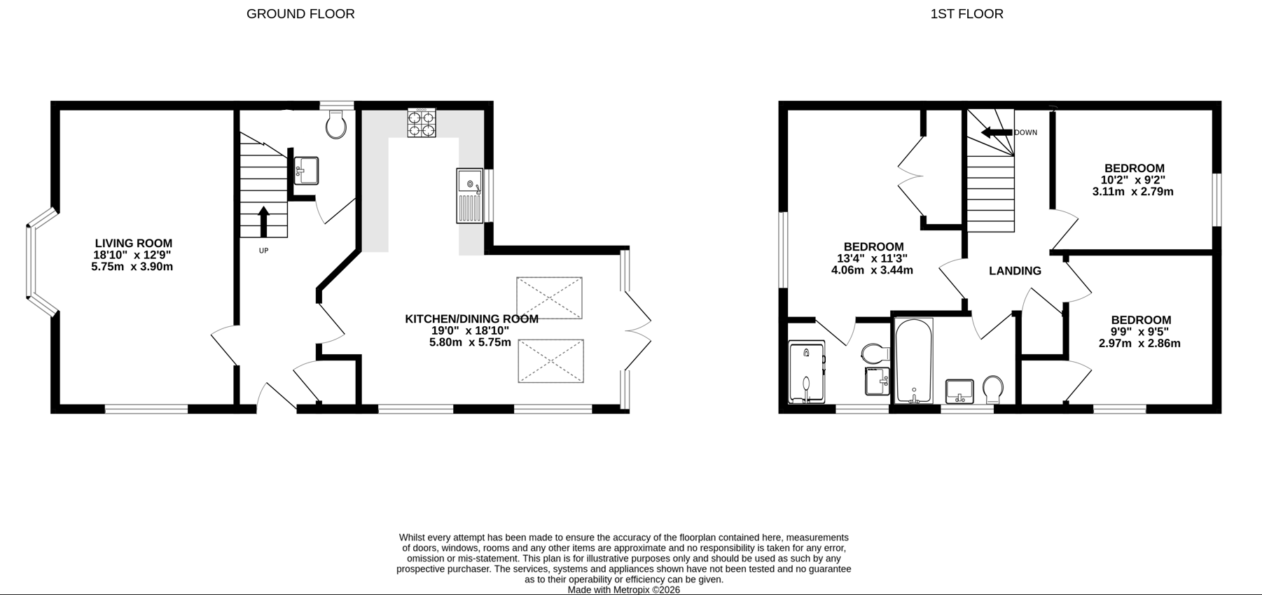 5, Ridges Rise, Camberley floorplan