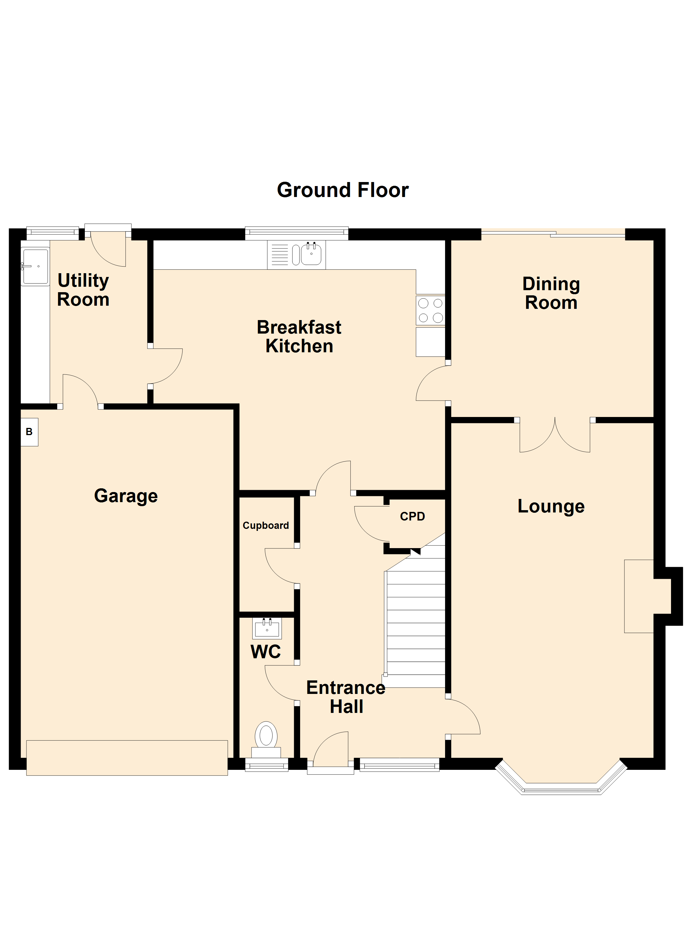 4 Bedrooms Detached house for sale in Back Lane, East Cowick, Goole DN14