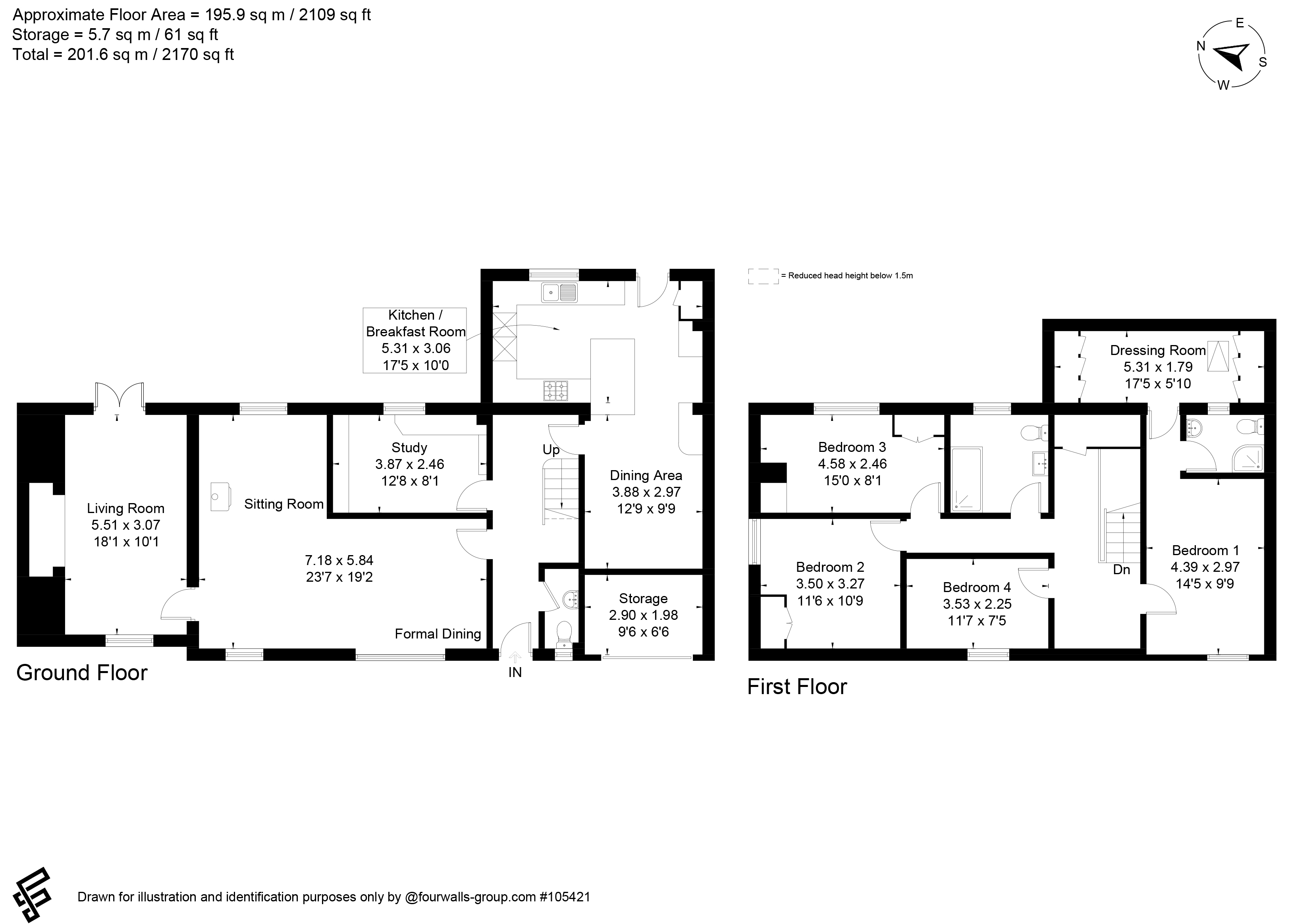 The Granary,, Old Home Farm Barns, Grateley floorplan
