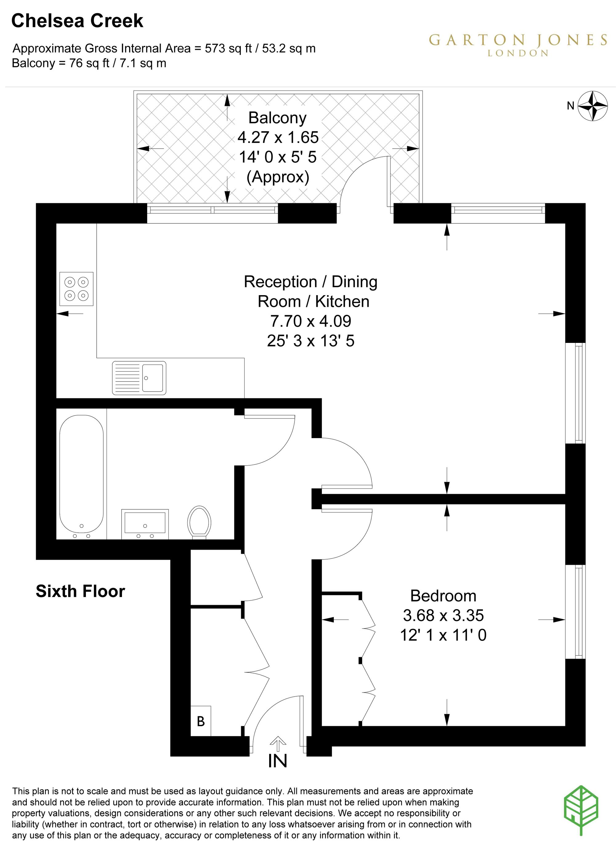 Flat 39, Savoy House, London floorplan