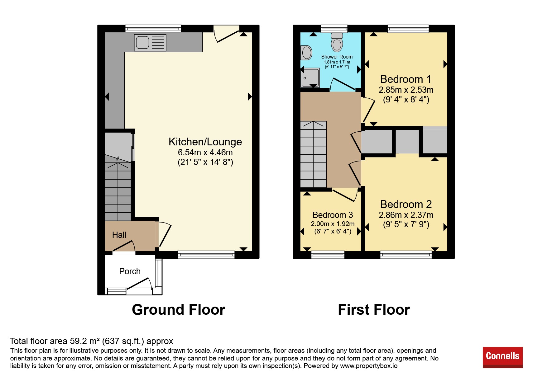 6, Kiln Close, Bristol floorplan